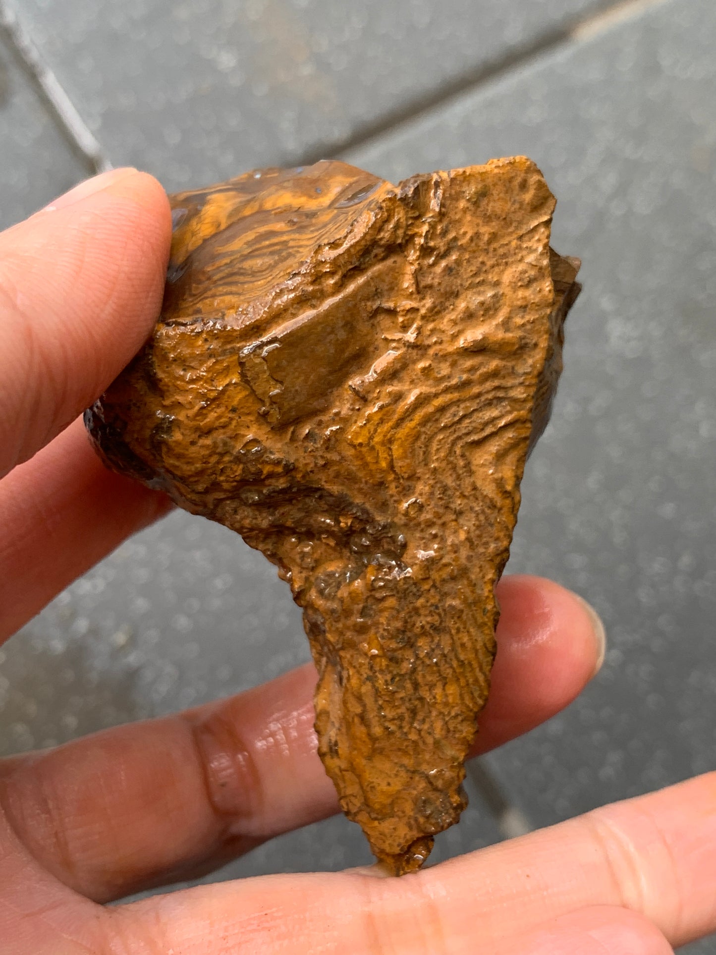 Purple Glass. Rough Boulder Opal Rock. 90 Grams.