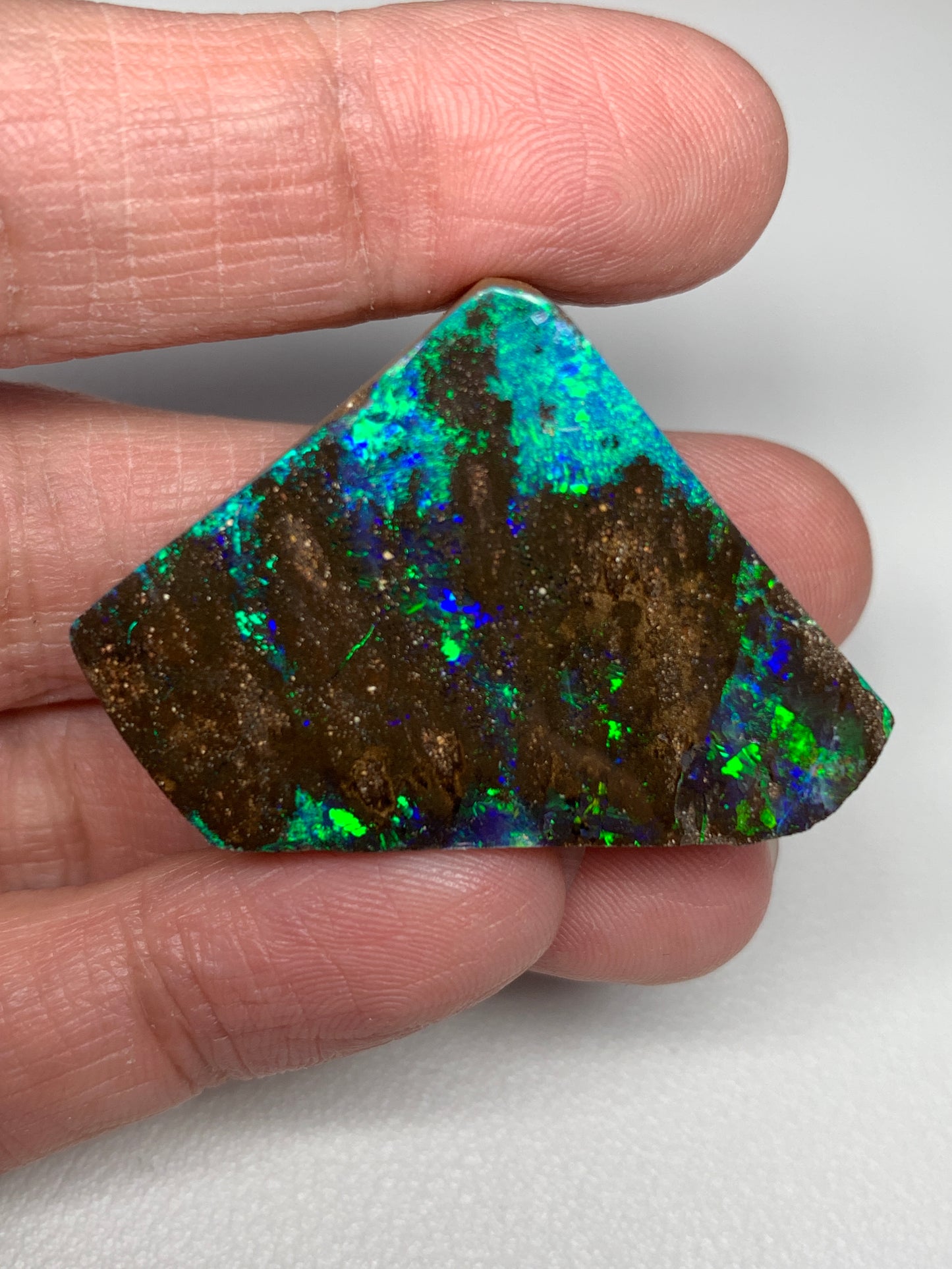 Boulder Opal Single Split Rub. 21.0 Grams