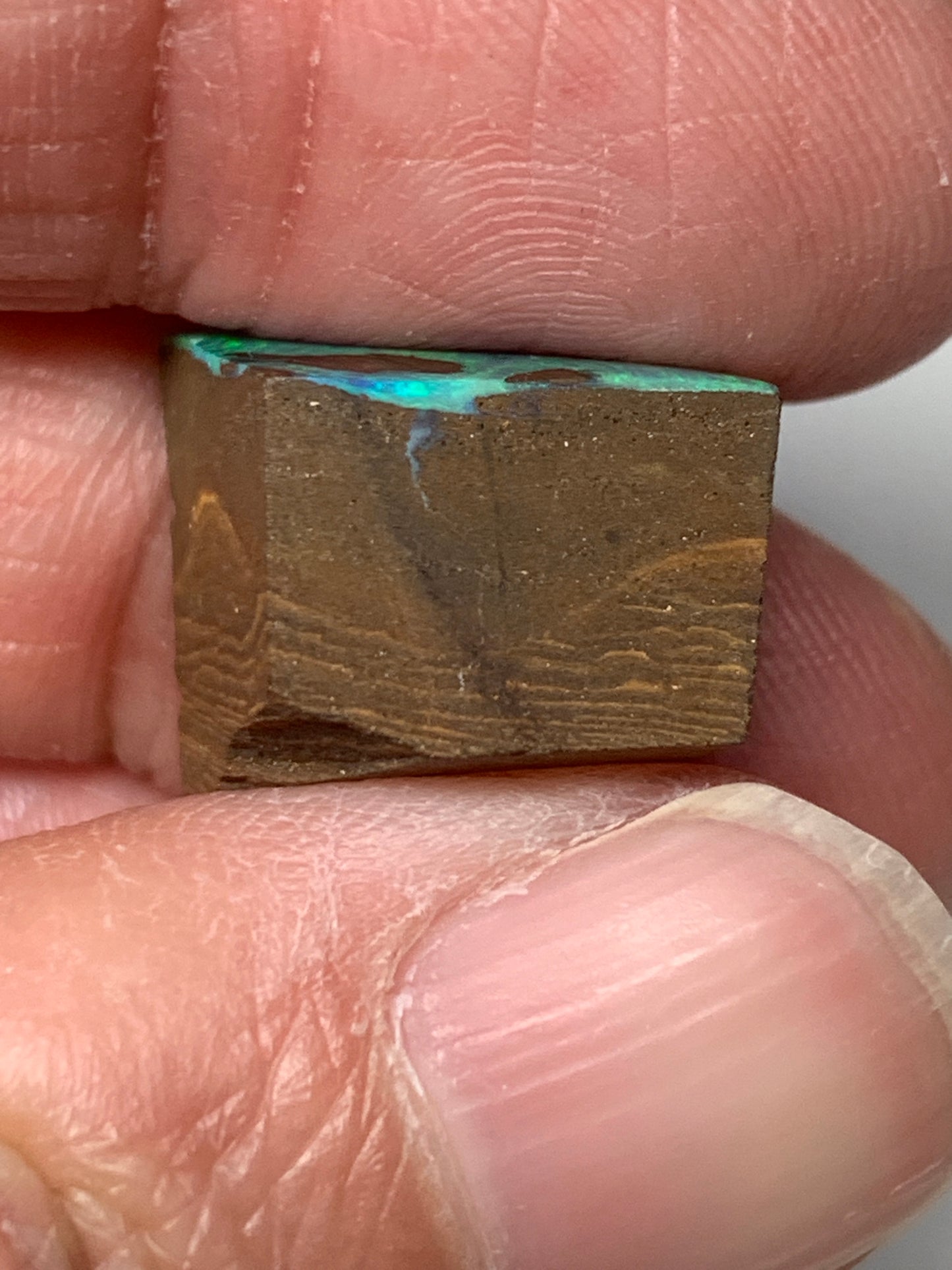Boulder Opal Single Split Rub. 3.4 Grams