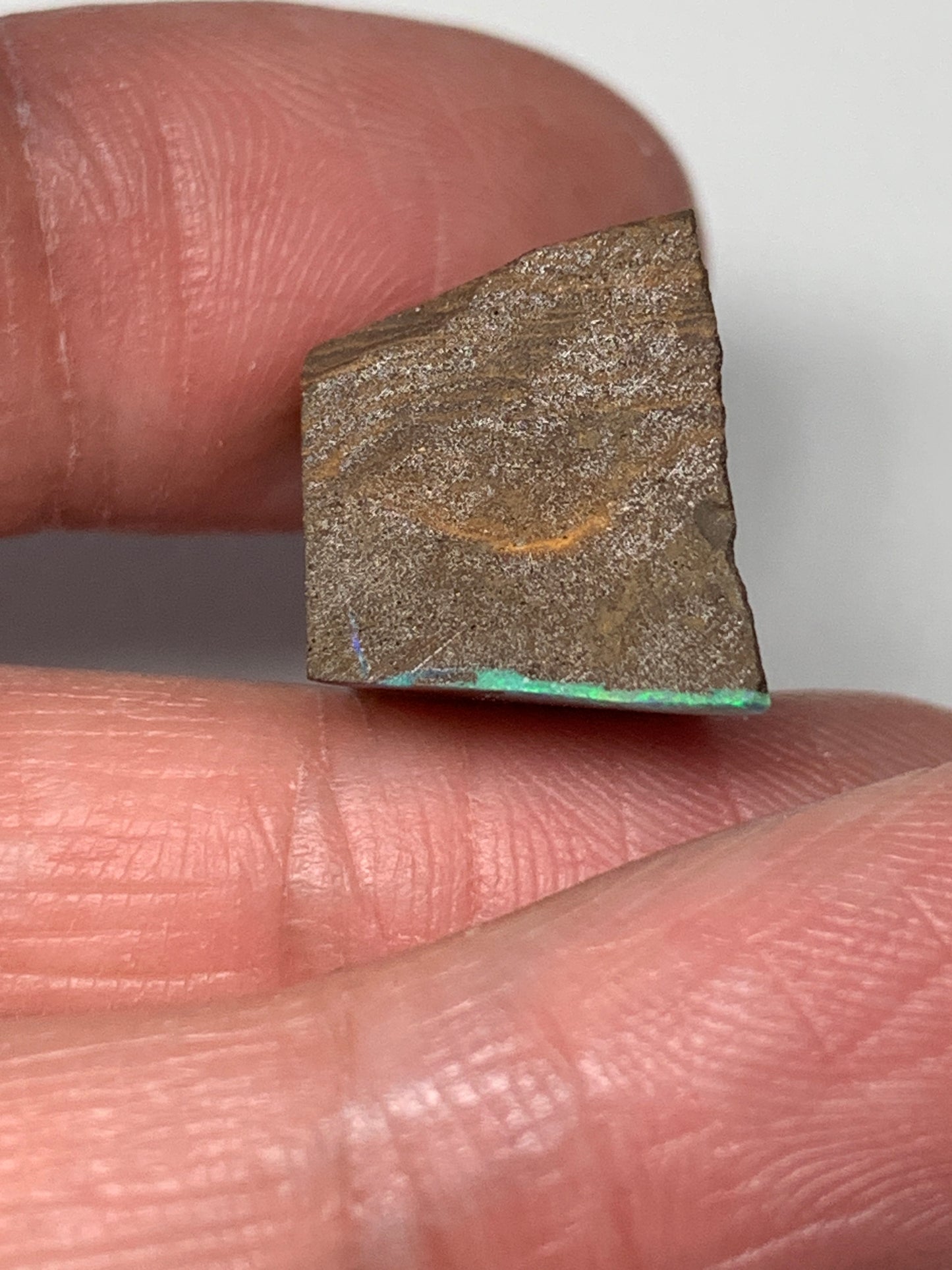 Boulder Opal Single Split Rub. 3.4 Grams