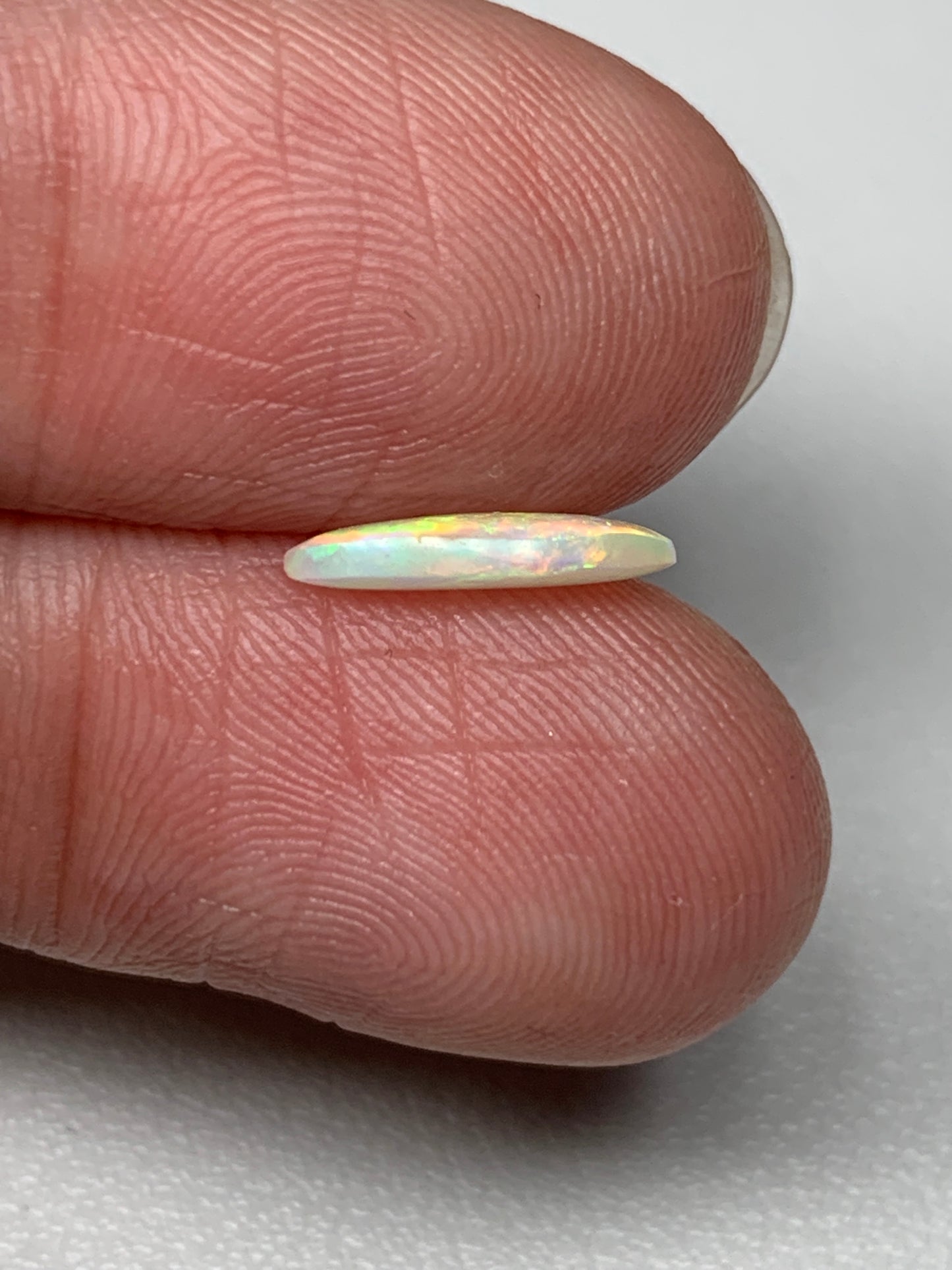 Double Delight. Lightning Ridge Solid Crystal Opal. 0.46 Ct