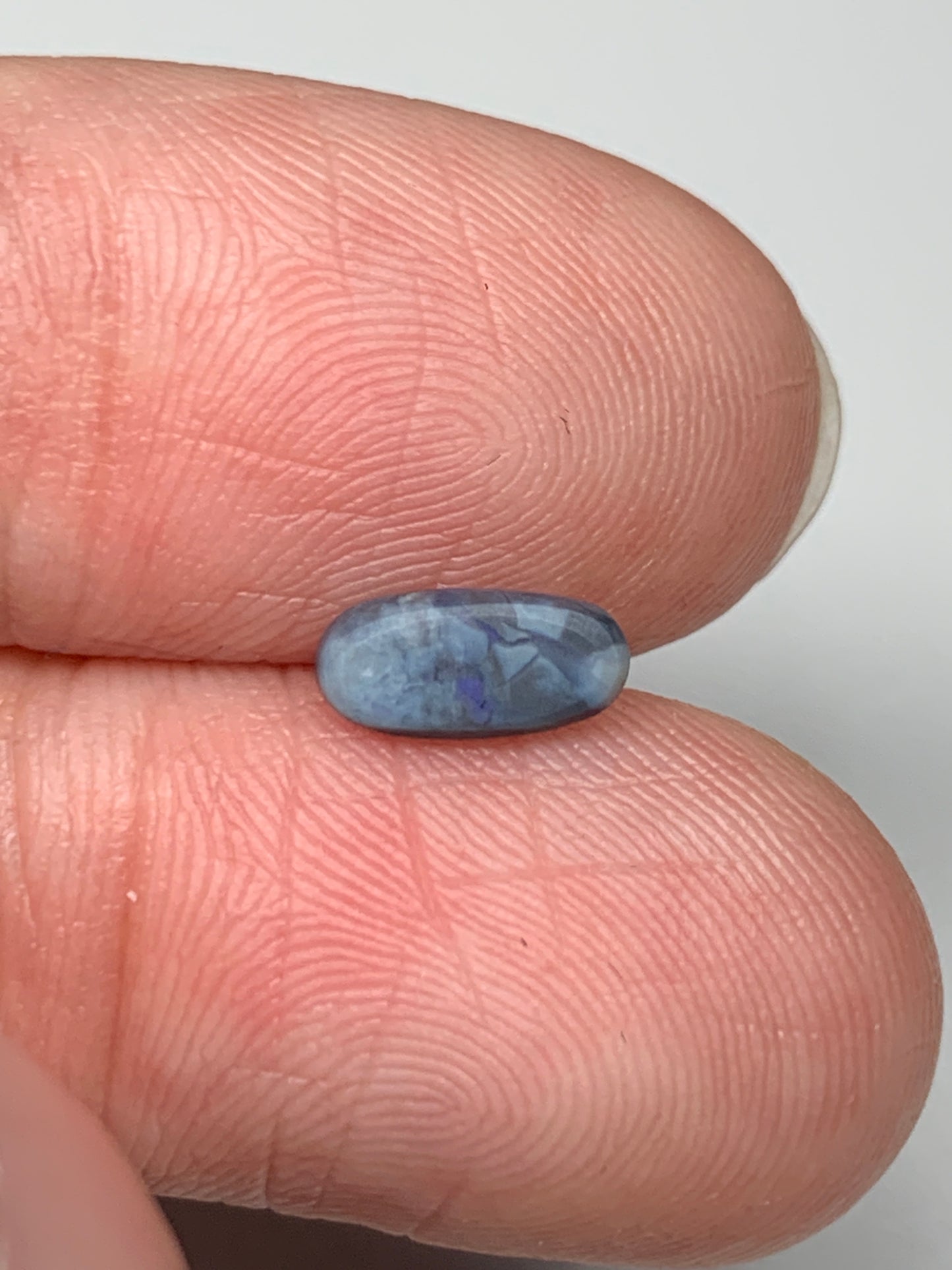 Excellent Colour. Lightning Ridge Solid Black Opal. 0.43 Ct