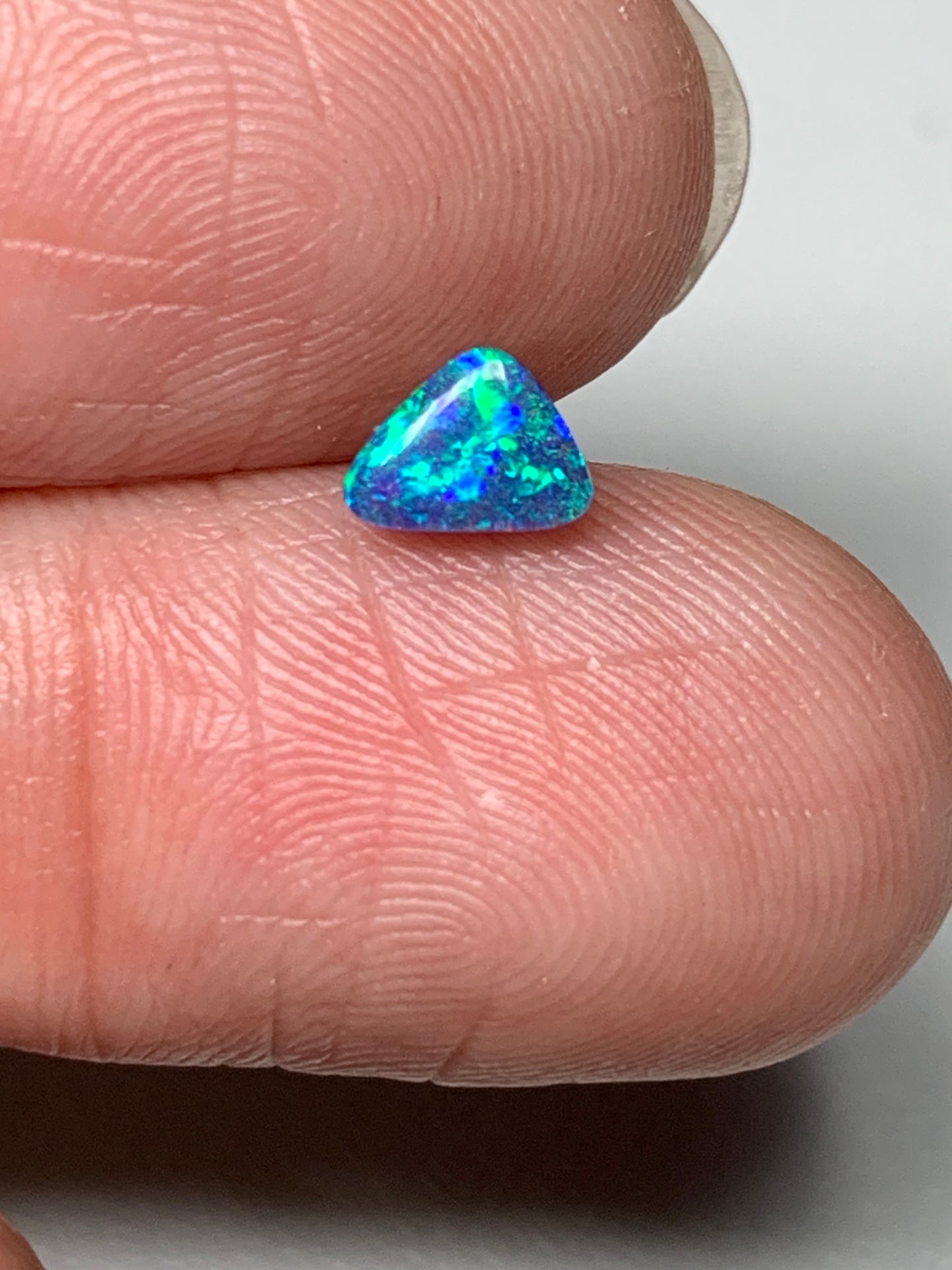 Stylish Set. Solid Boulder Opal Pair. 0.90 Ct