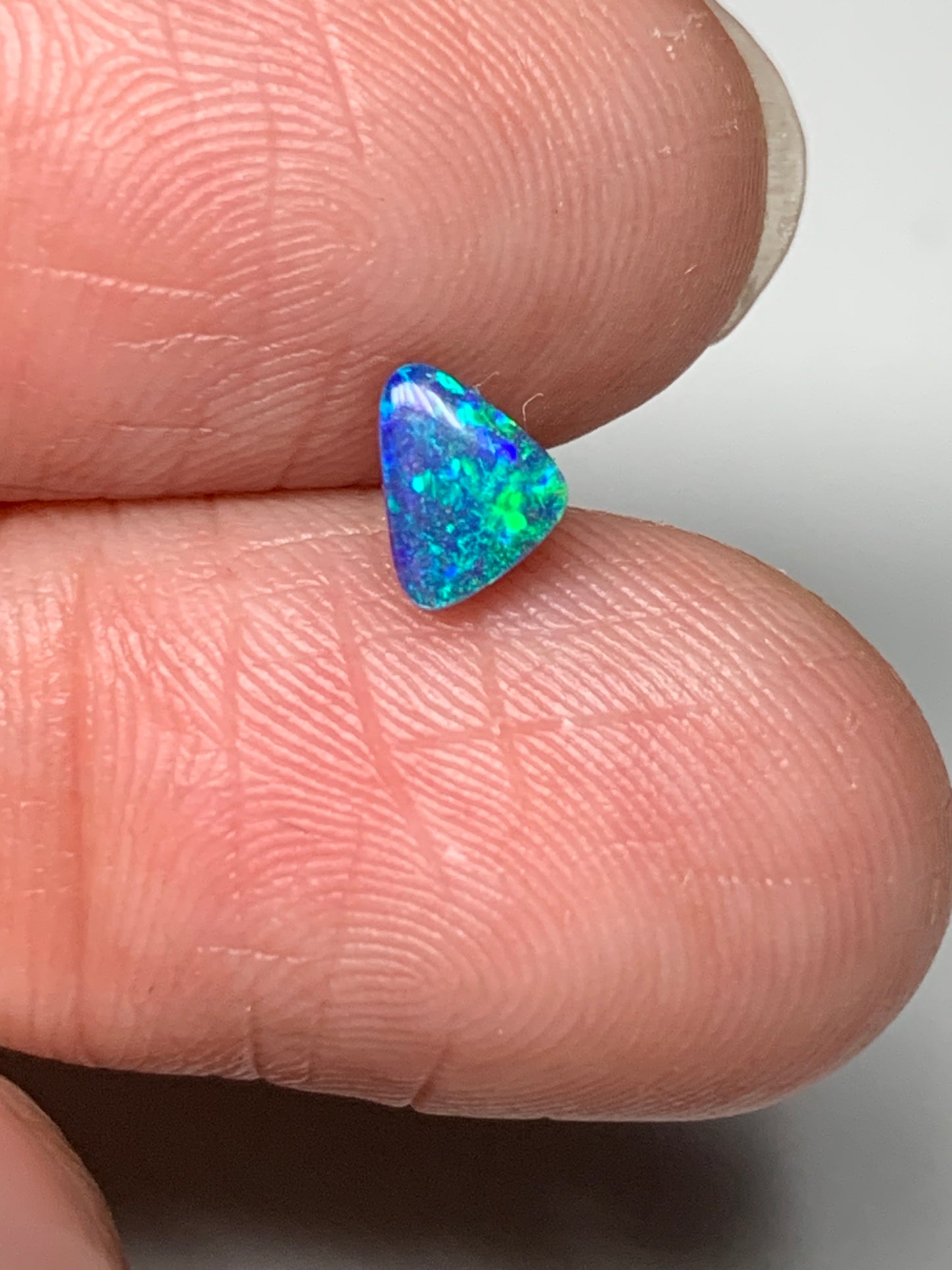 Stylish Set. Solid Boulder Opal Pair. 0.90 Ct