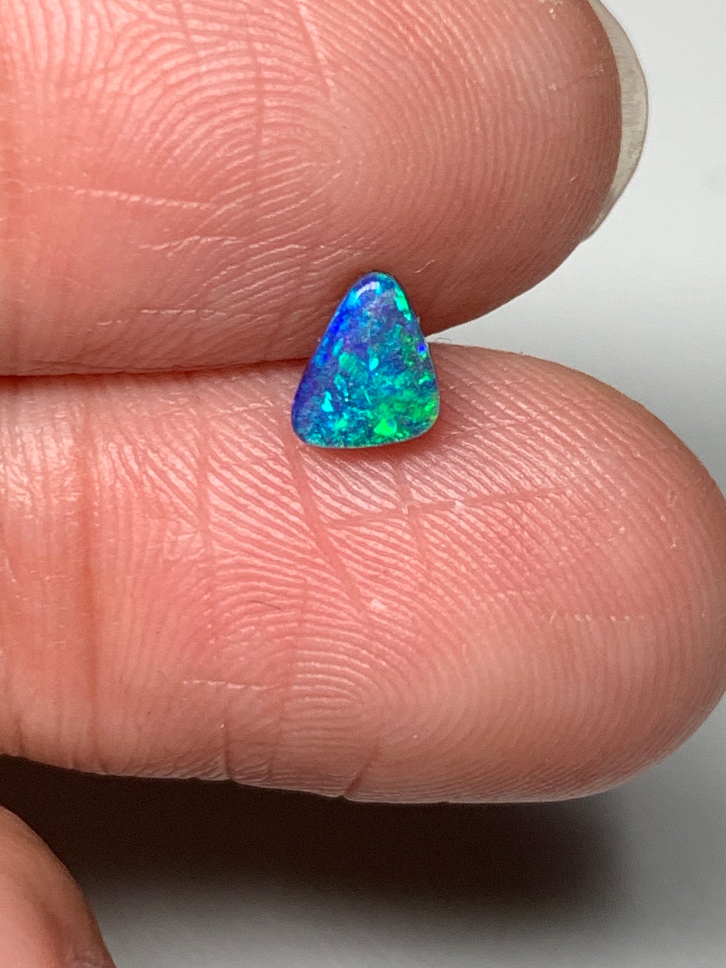 Stylish Set. Solid Boulder Opal Pair. 0.90 Ct