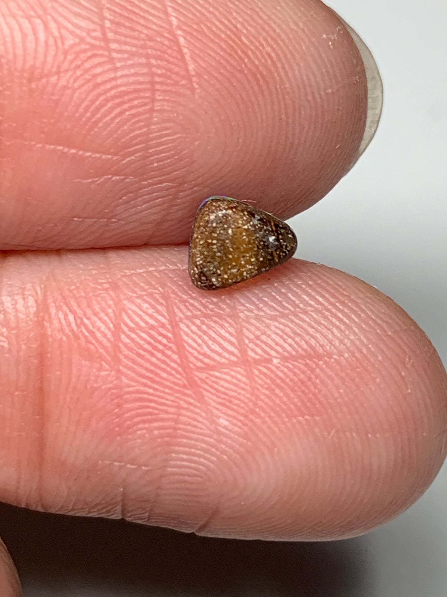 Stylish Set. Solid Boulder Opal Pair. 0.90 Ct