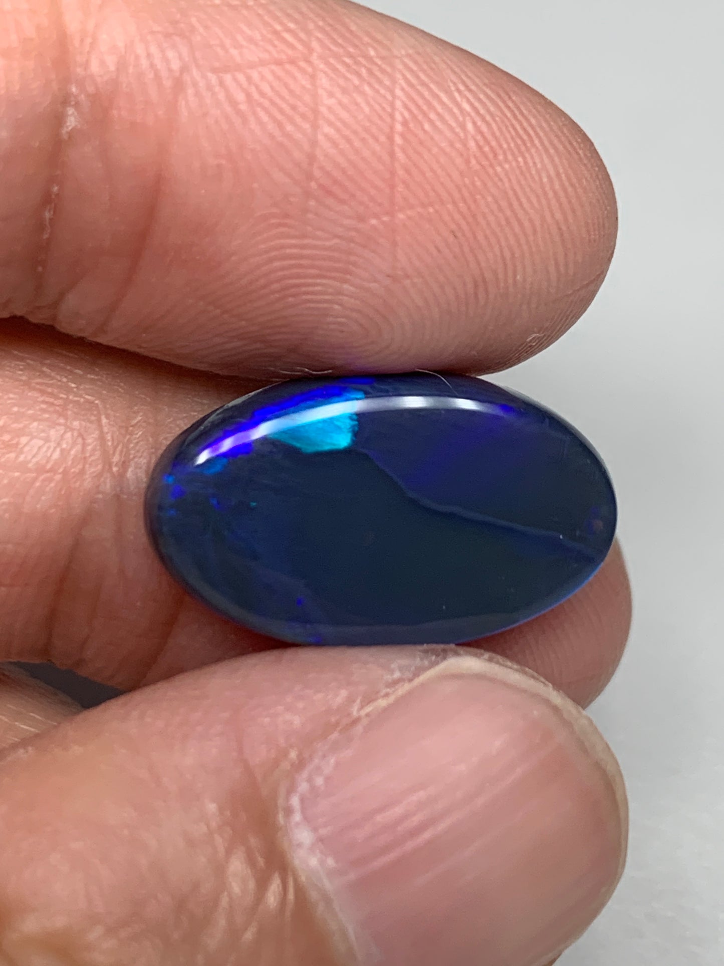 Statement Stone. Lightning Ridge Black Opal. 6.68 Ct
