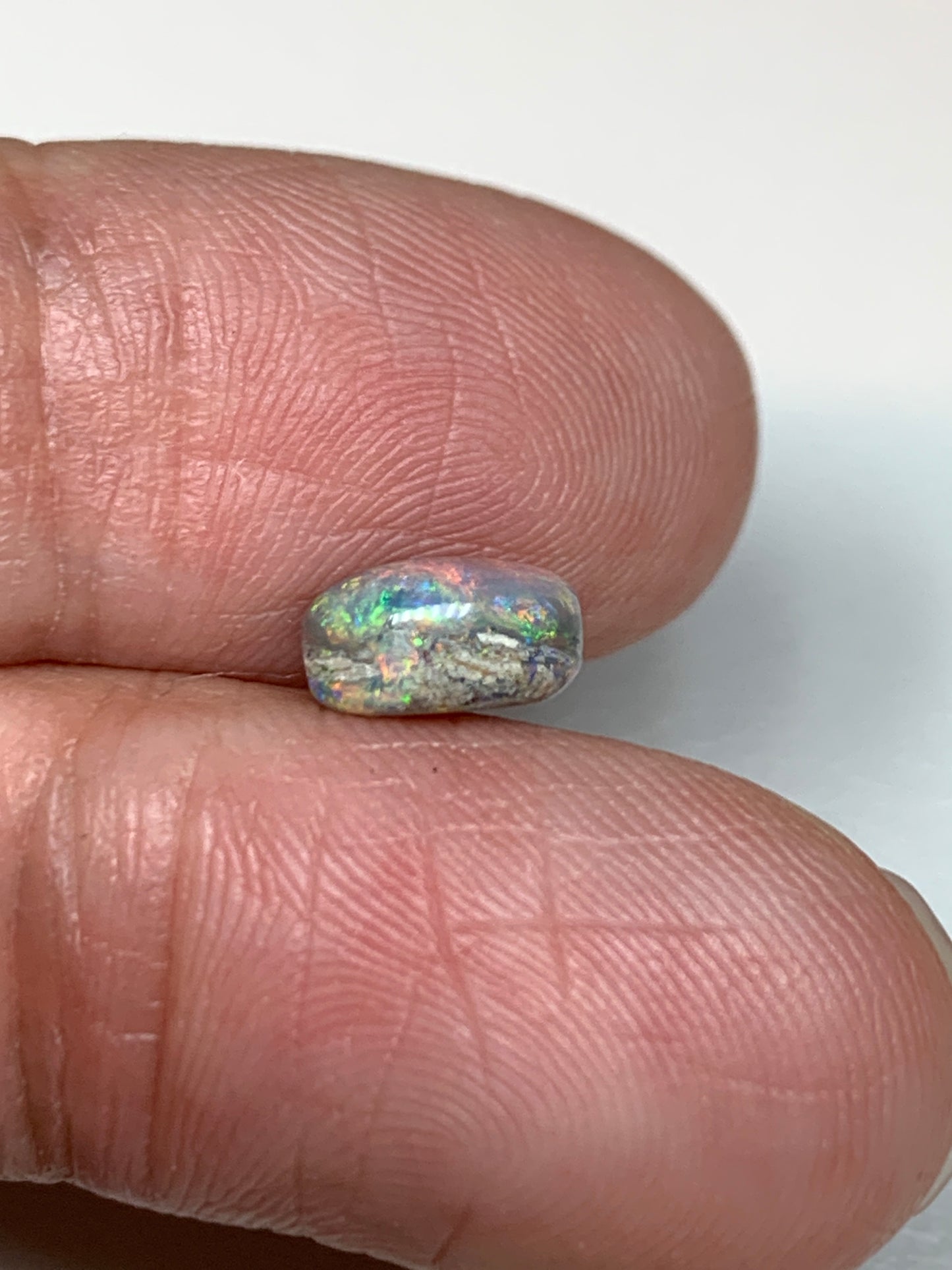 Distant Galaxy. Lightning Ridge Solid Black Opal. 1.28 Ct