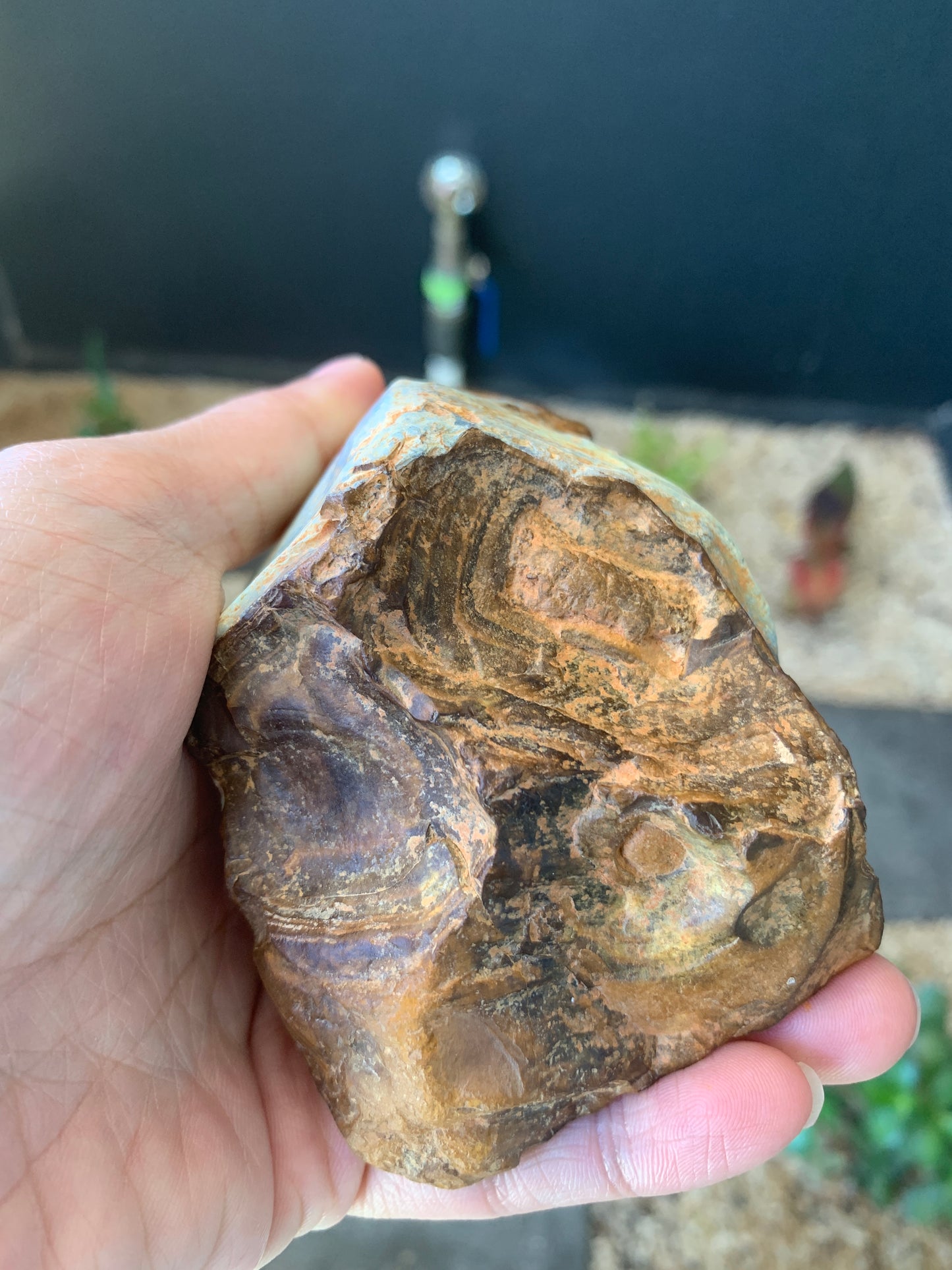 Gemstone Brilliance. Rough Boulder Opal Rock. 600 Grams