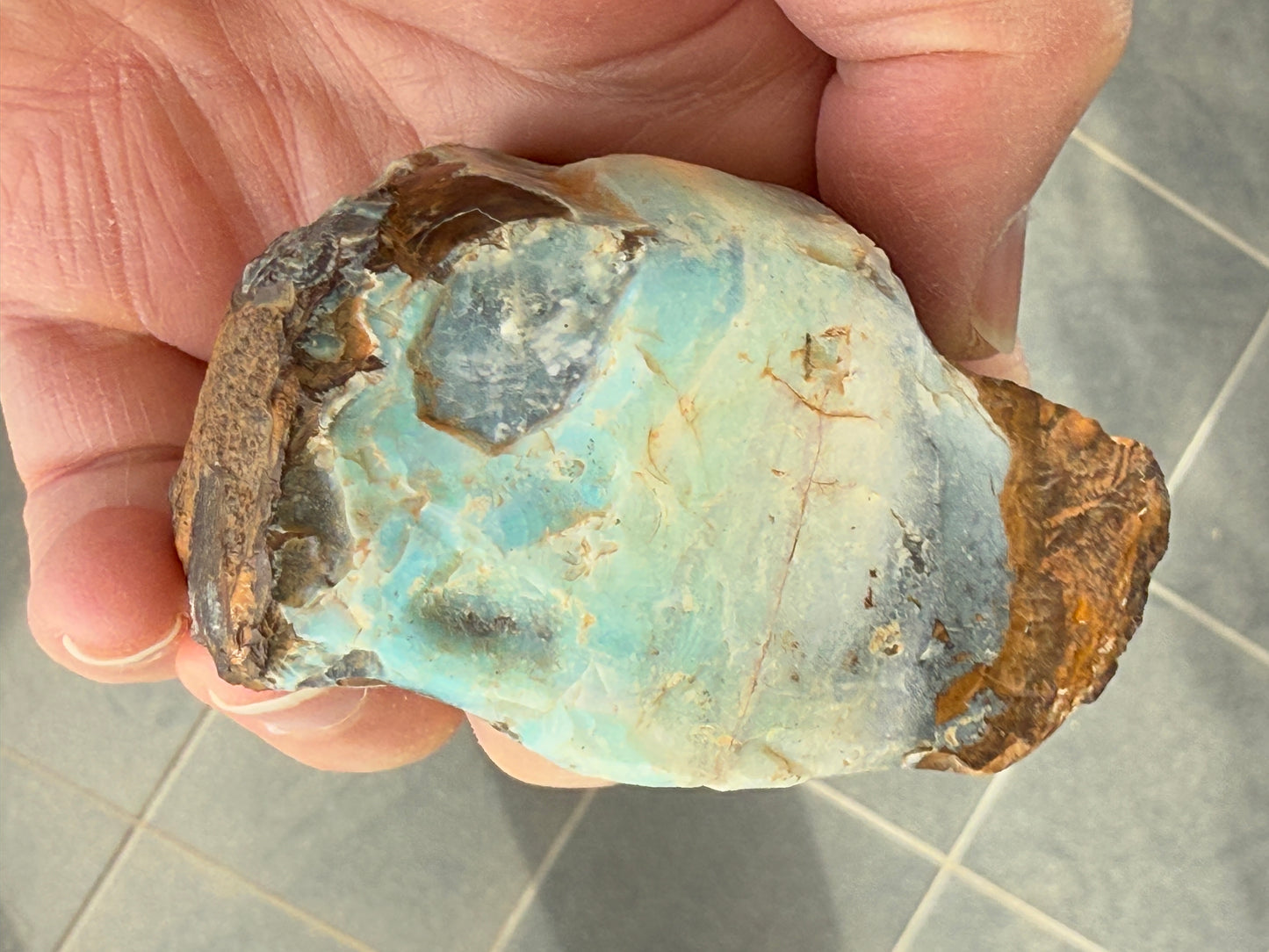 Gemstone Quality. Rough Boulder Opal. 288 Grams
