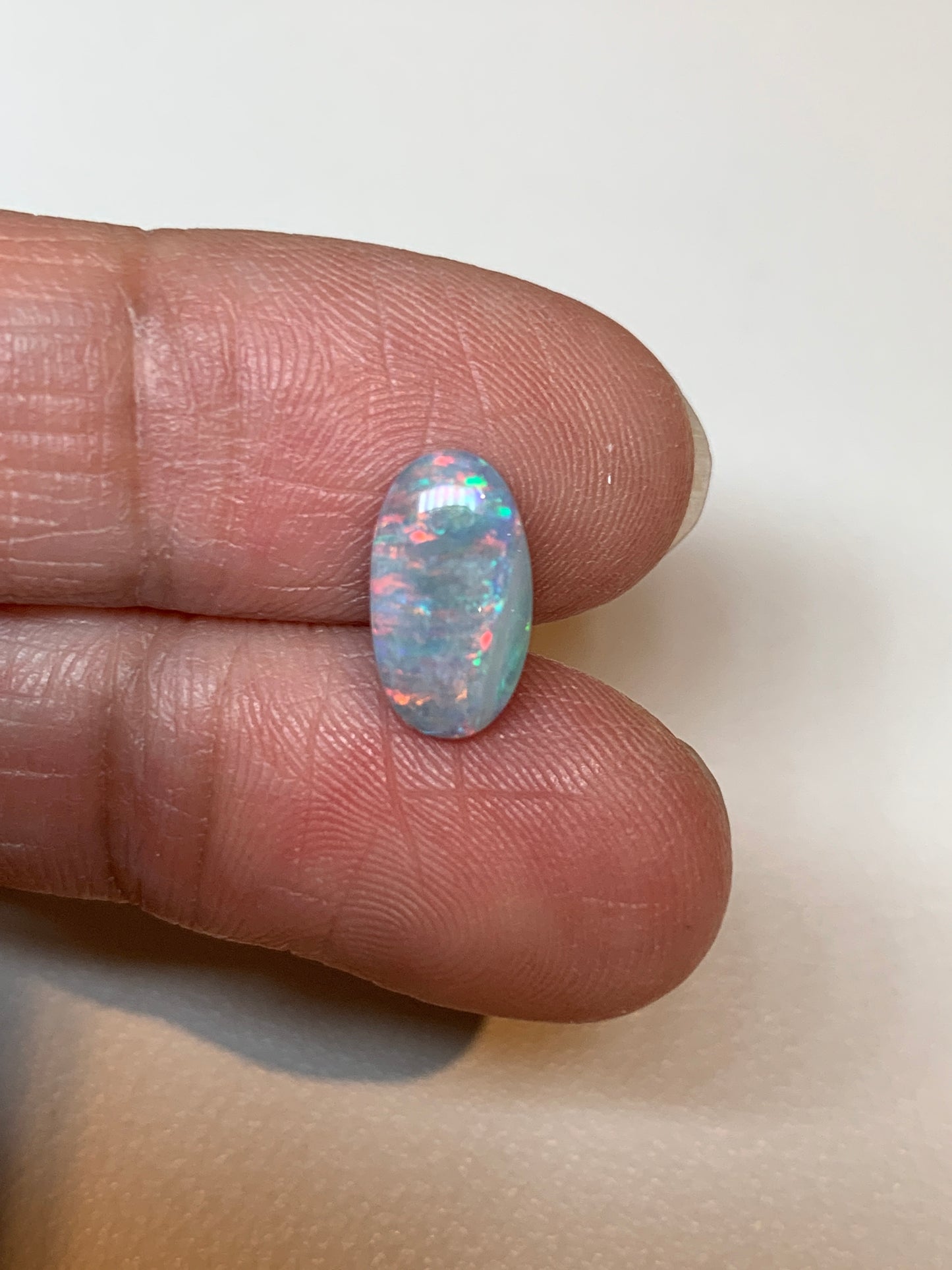 Colour Stripes. Lightning Ridge Opal. 1.40 Ct