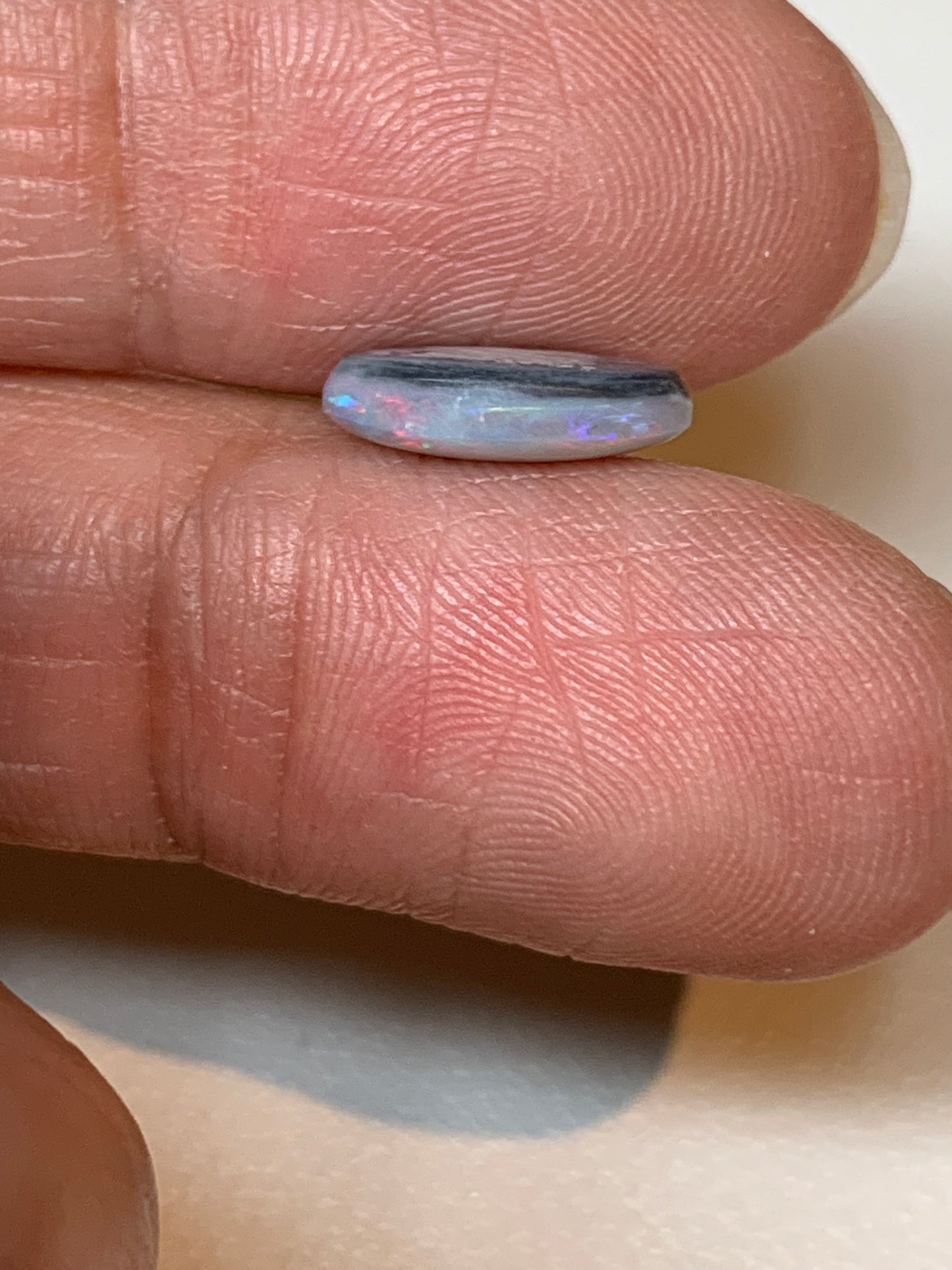 Colour Stripes. Lightning Ridge Opal. 1.40 Ct