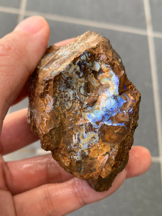 High Density Starter Rock. Rough Boulder Opal Rock. 150 Grams