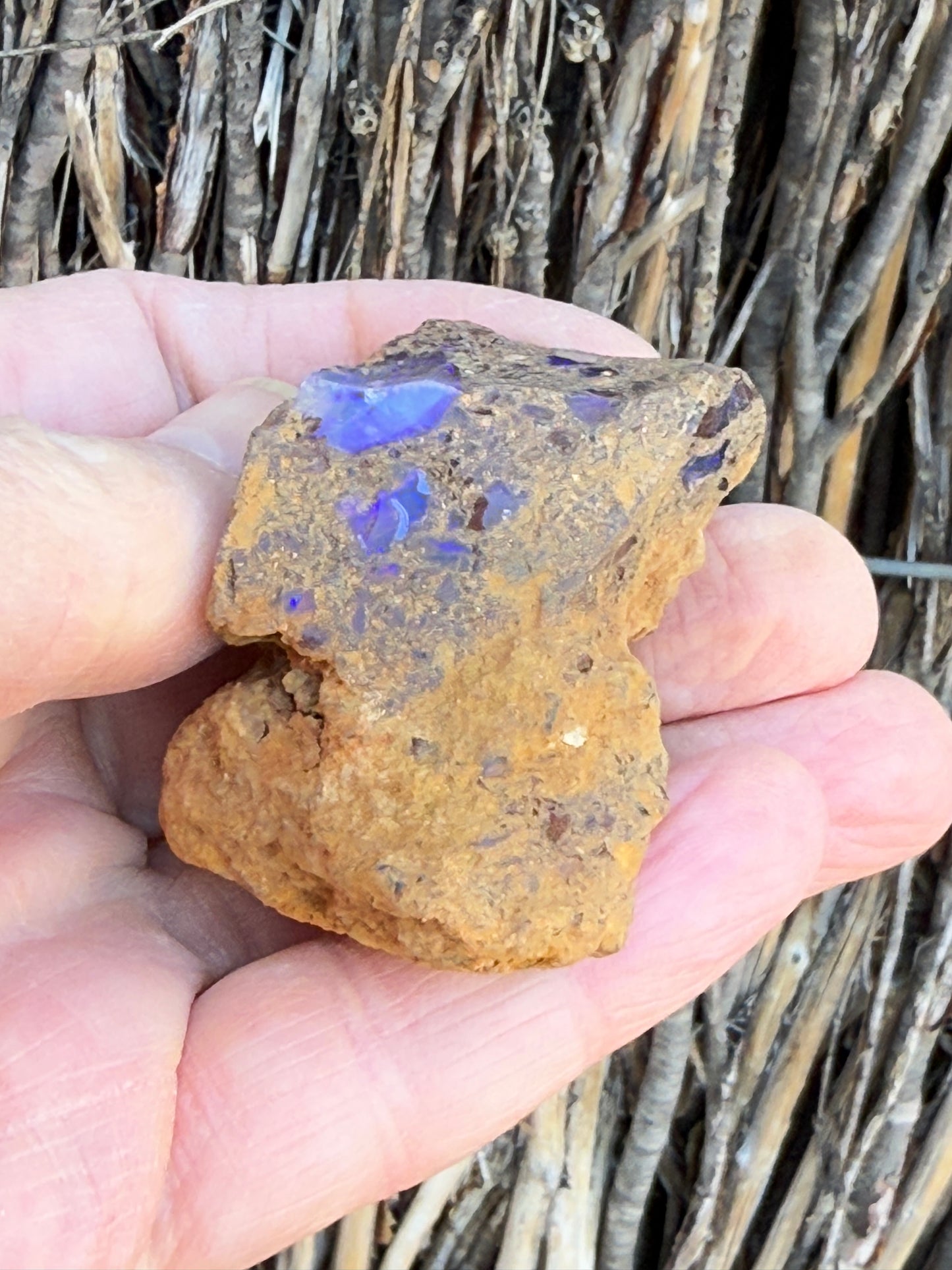 Super Stud. Rough Boulder Opal Rock. 79 Grams