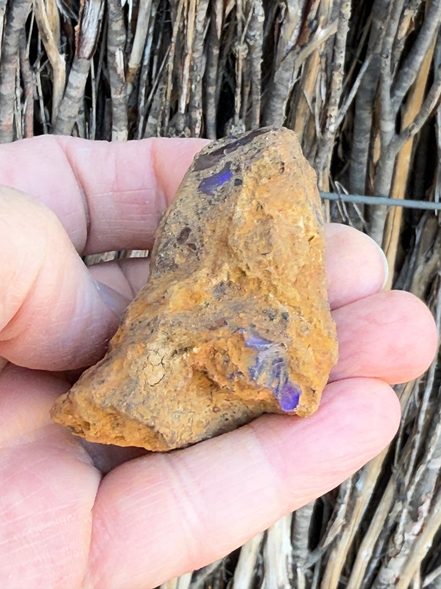 Super Stud. Rough Boulder Opal Rock. 79 Grams