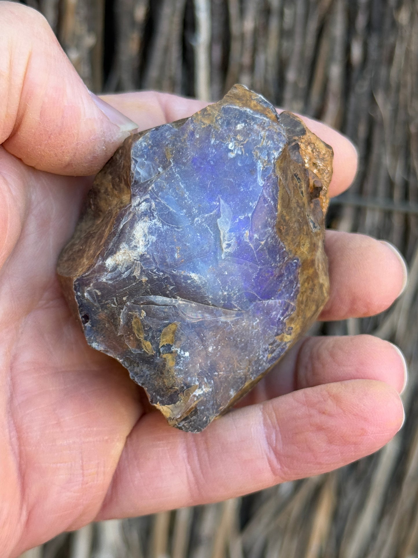 Opal All-Rounder. Rough Boulder Opal Rock. 281 Grams