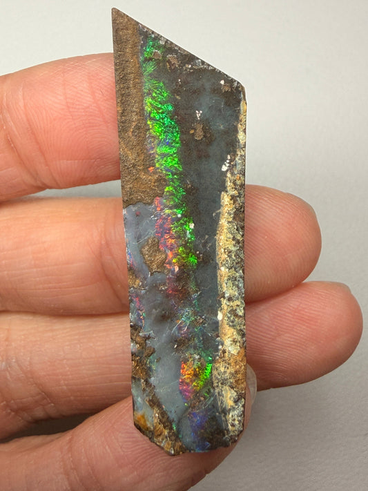Boulder Opal Natural Single Split. 49.10 Ct