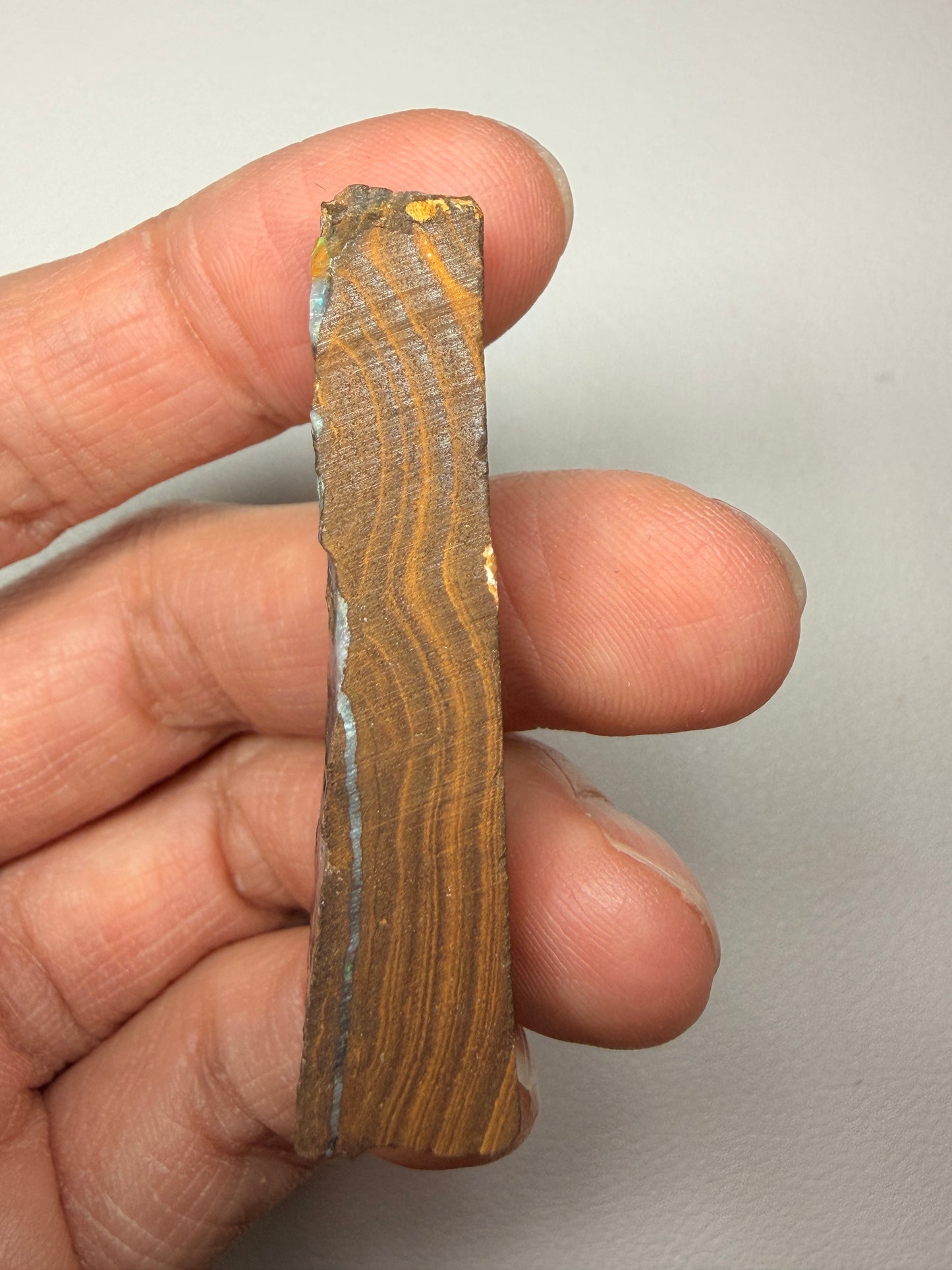 Boulder Opal Natural Single Split. 49.10 Ct