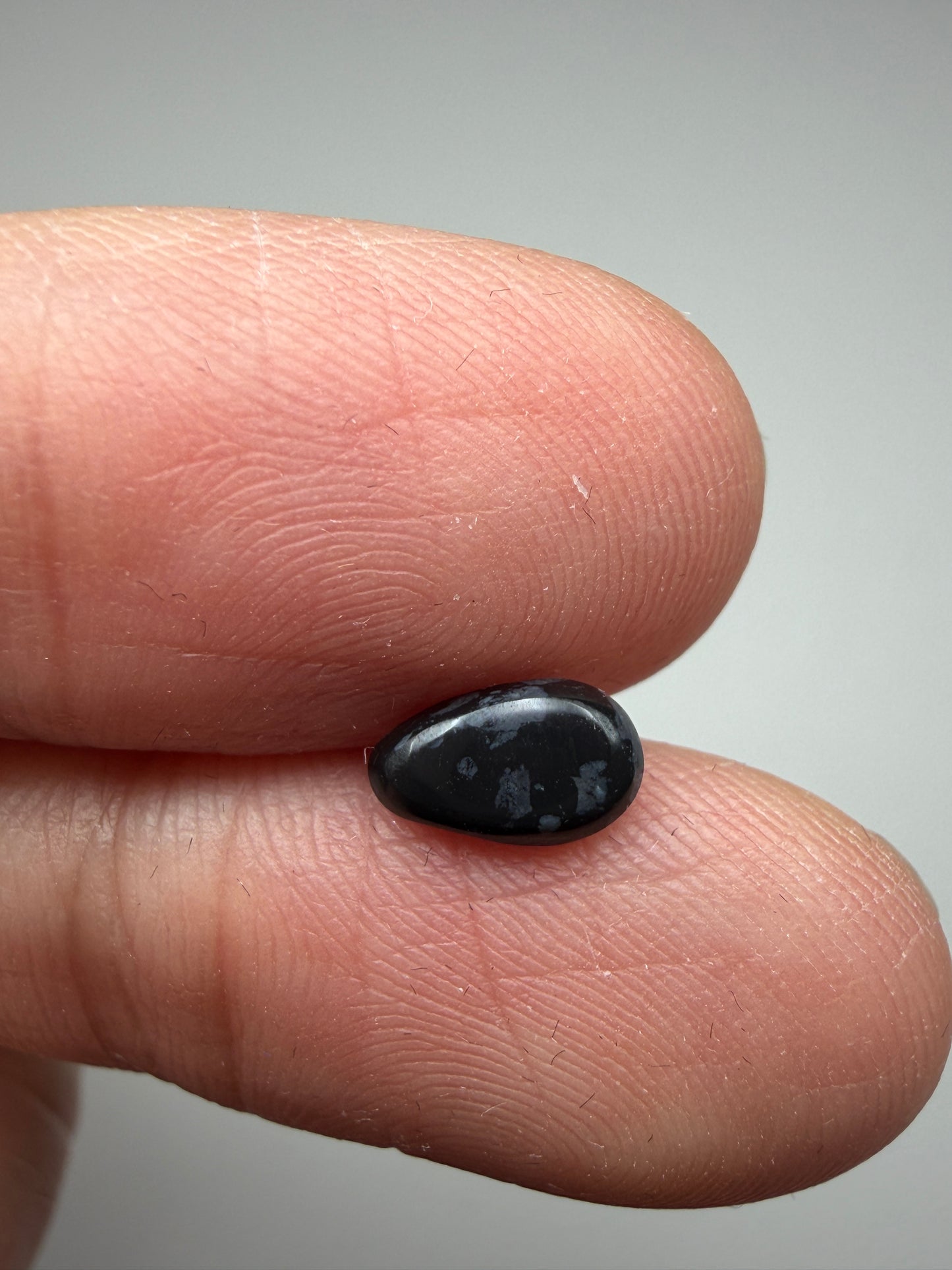 Forest Fall. Lightning Ridge Doublet Black Opal. 0.48 Ct