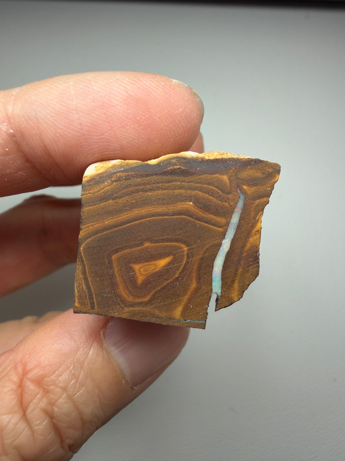 Boulder Opal Natural Two-Sided Split. 149.70 Carats