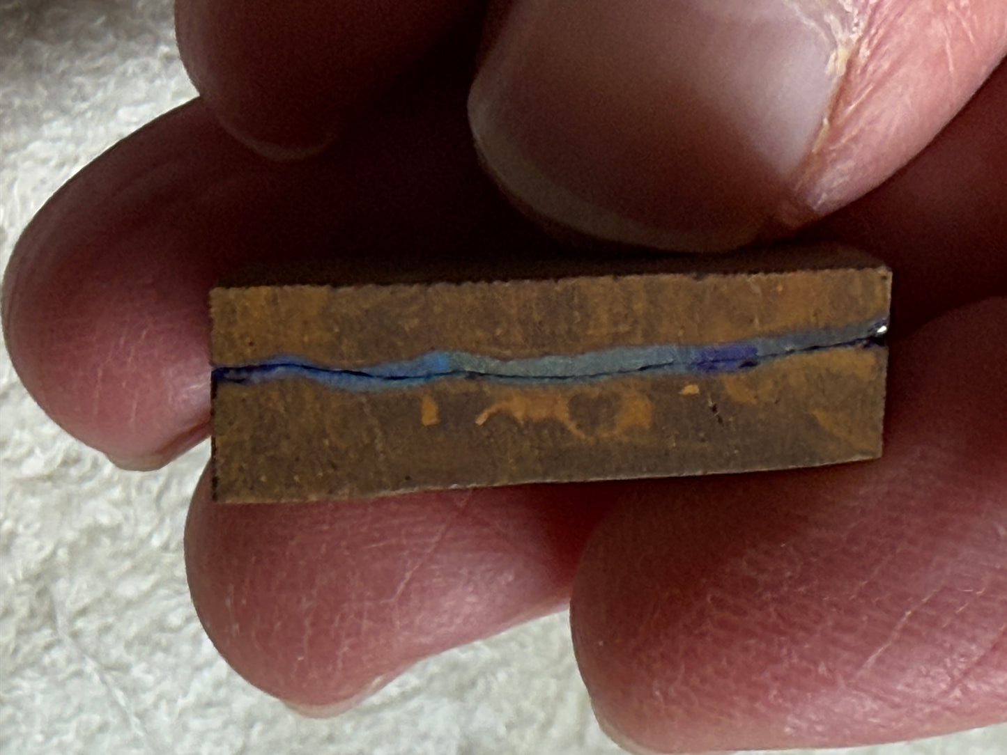 Split Pair Boulder Opal Rubs. 45 Carats
