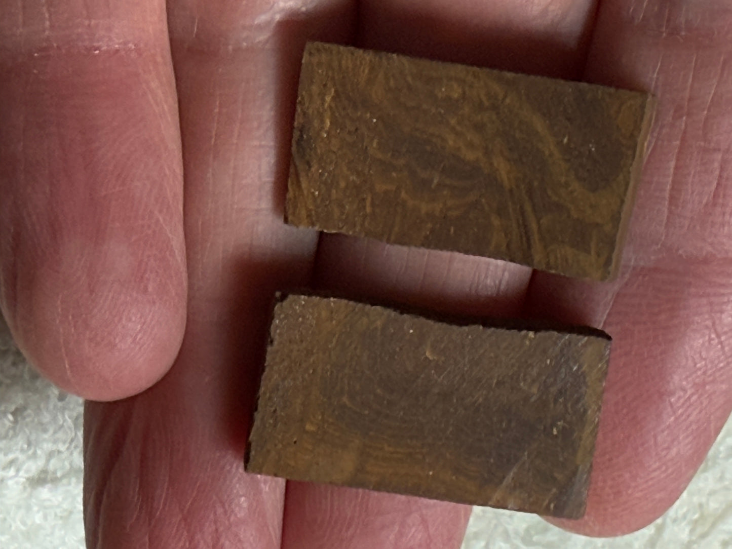 Split Pair Boulder Opal Rubs. 45 Carats