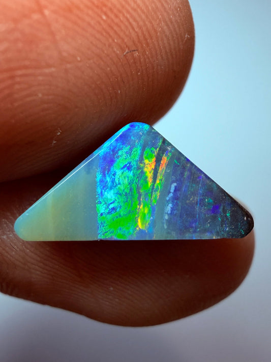 Vivid Waterfall. Solid Boulder Opal. 2.15 Ct