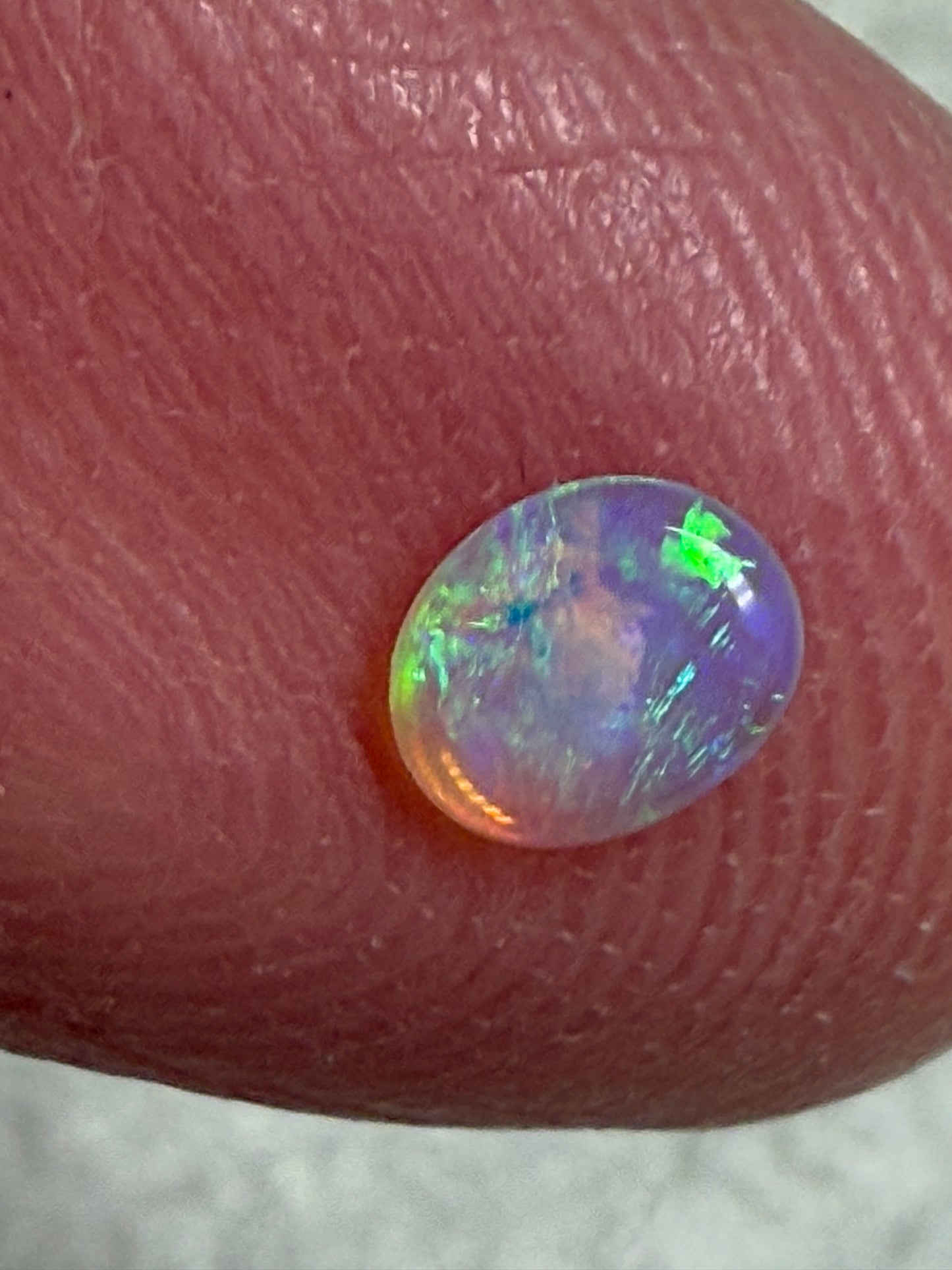 Low Price. Lightning Ridge Crystal Opal Pair. 0.45 Ct
