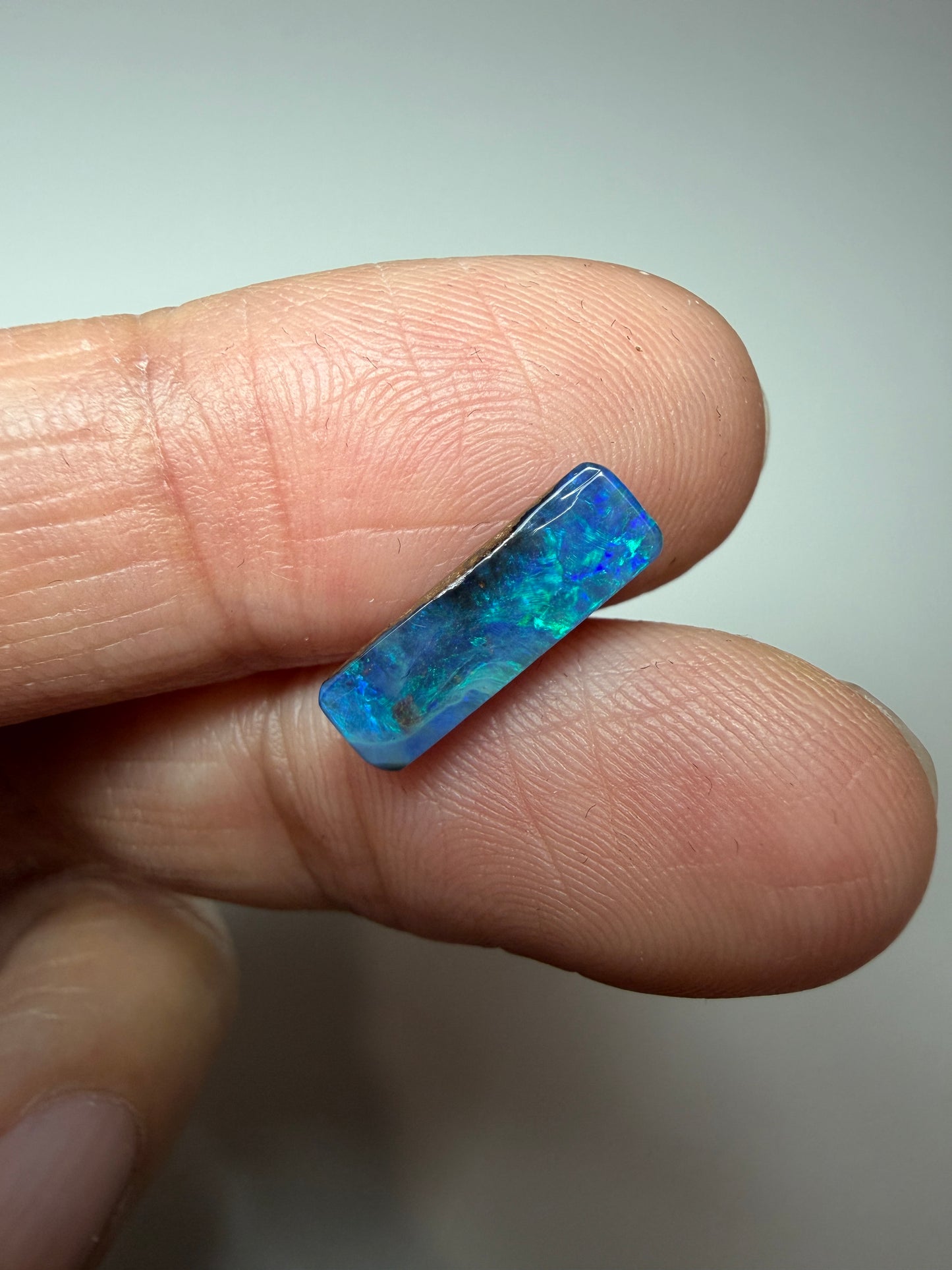 Moss Rock. Solid Boulder Opal. 1.20 Ct
