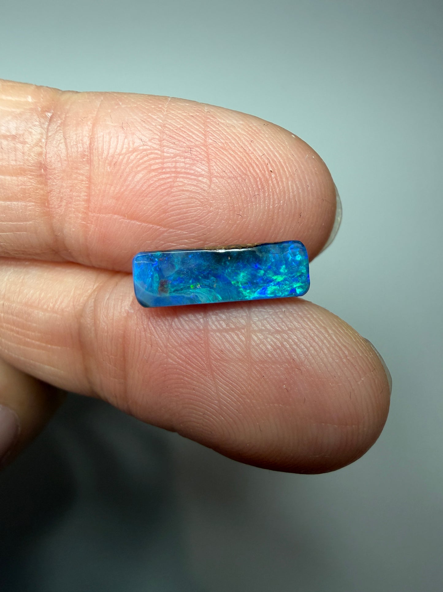 Moss Rock. Solid Boulder Opal. 1.20 Ct