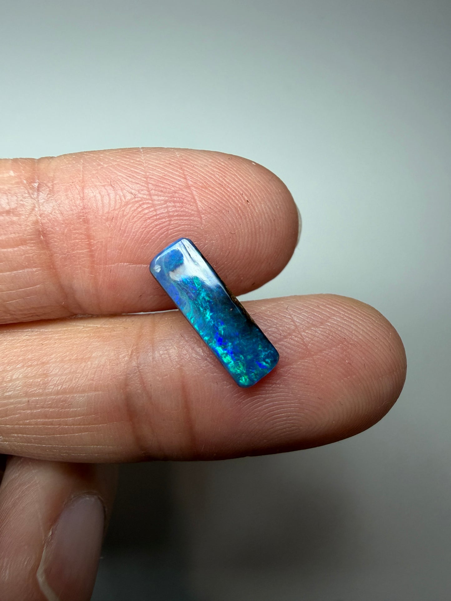 Moss Rock. Solid Boulder Opal. 1.20 Ct