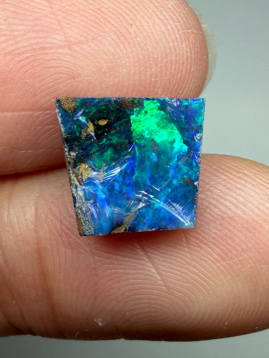 Boulder Opal Natural Single Split. 2.55 Carats