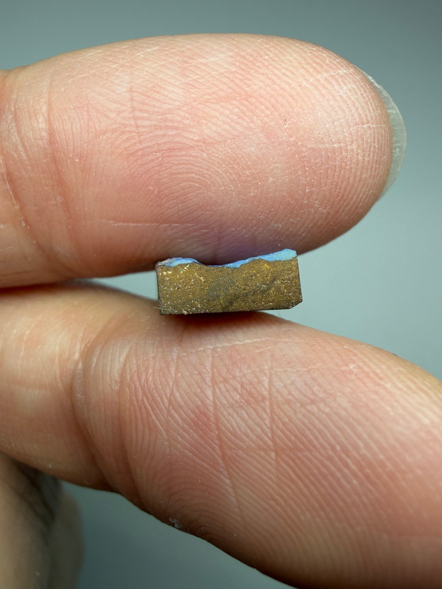 Boulder Opal Natural Single Split. 2.55 Carats