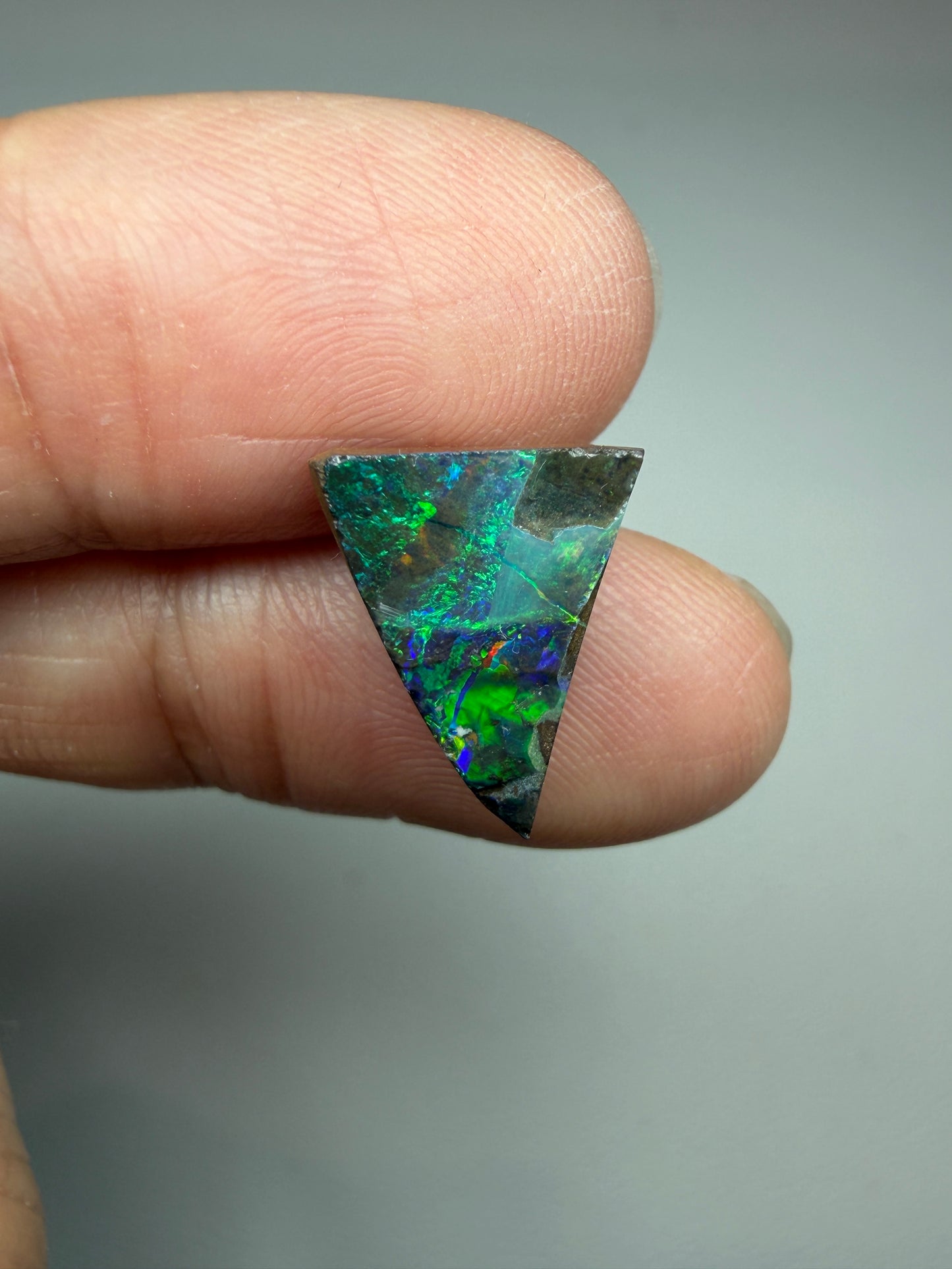 Boulder Opal Natural Single Split. 6.00 Carats