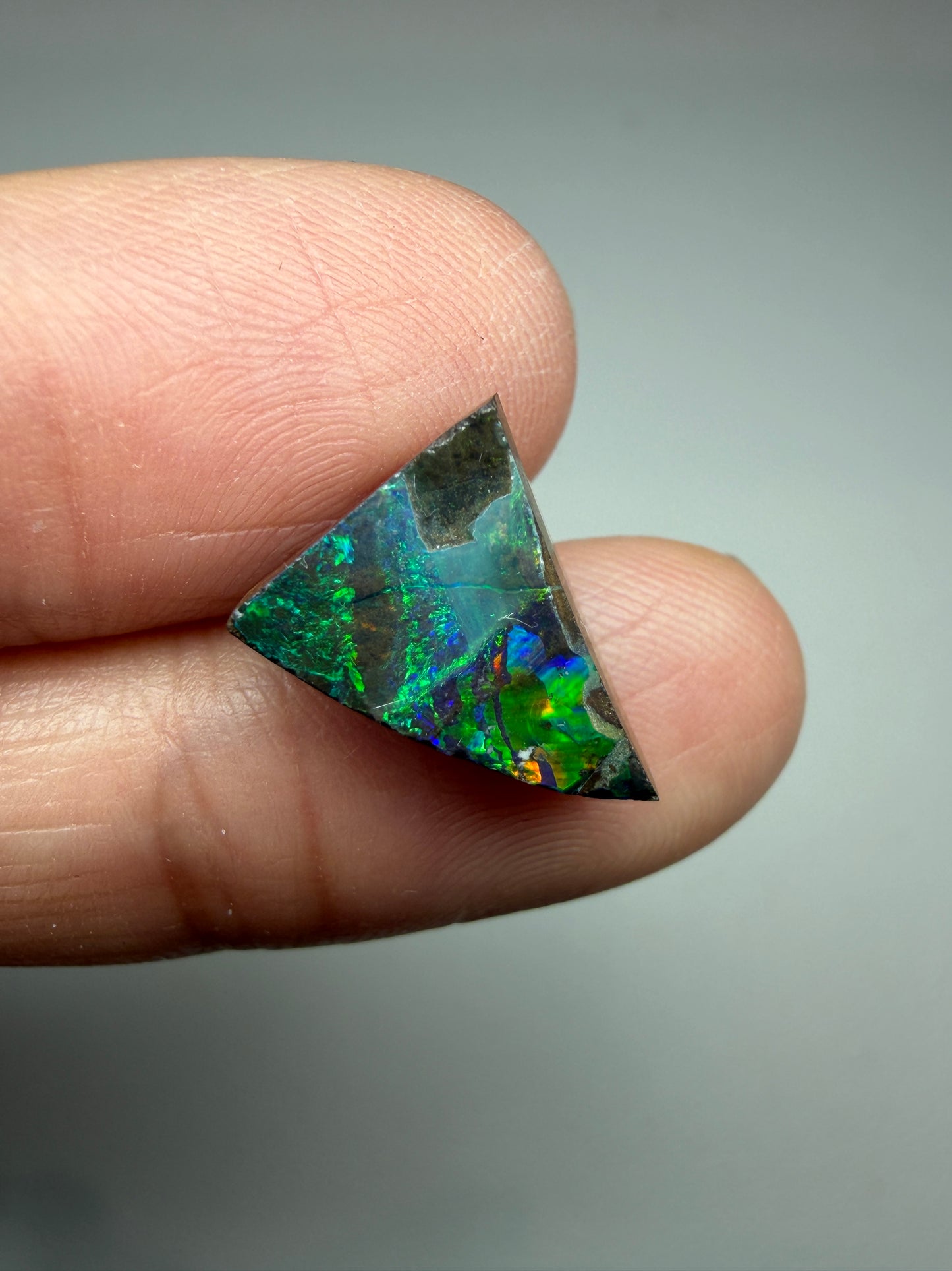 Boulder Opal Natural Single Split. 6.00 Carats