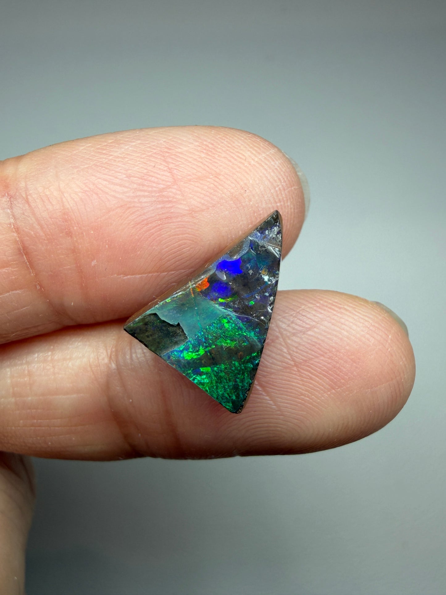 Boulder Opal Natural Single Split. 6.00 Carats