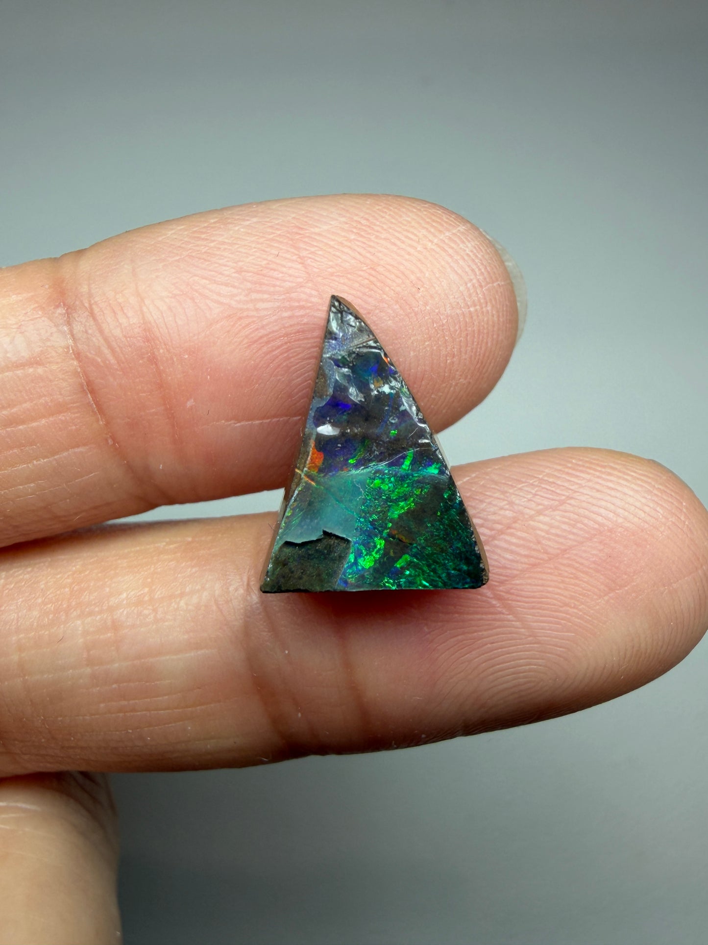 Boulder Opal Natural Single Split. 6.00 Carats