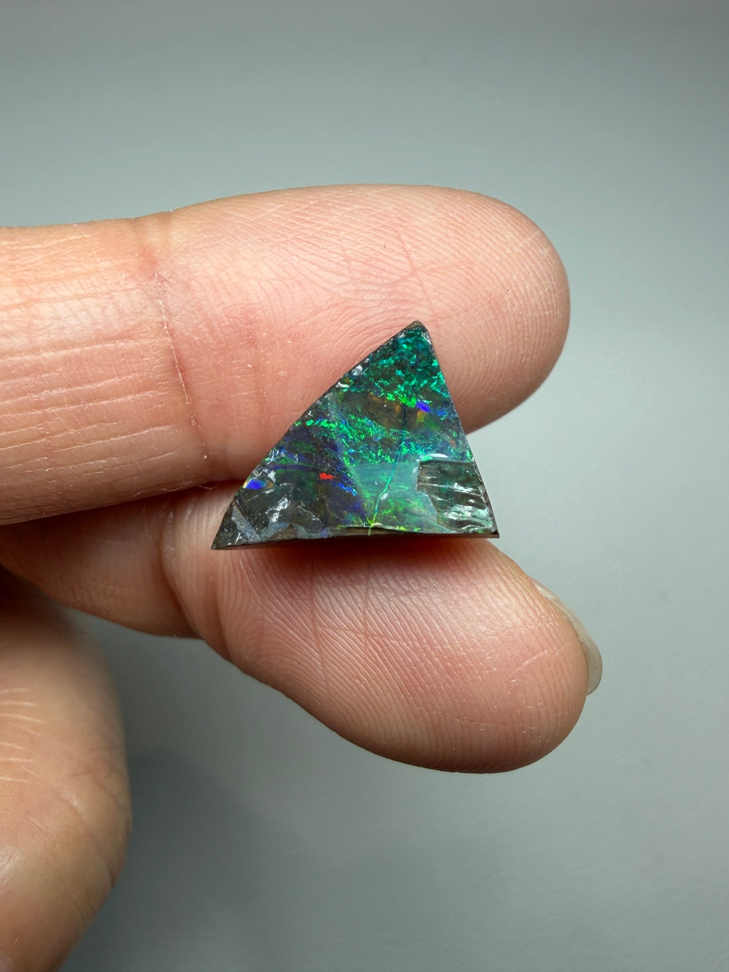 Boulder Opal Natural Single Split. 6.00 Carats