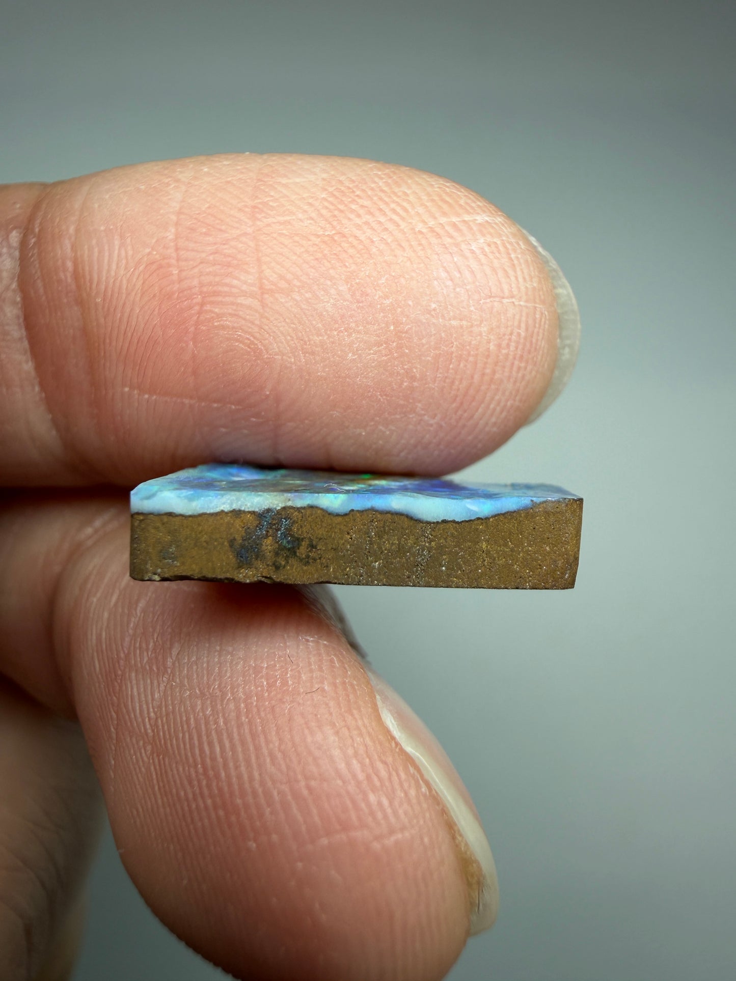 Boulder Opal Natural Single Split. 6.00 Carats