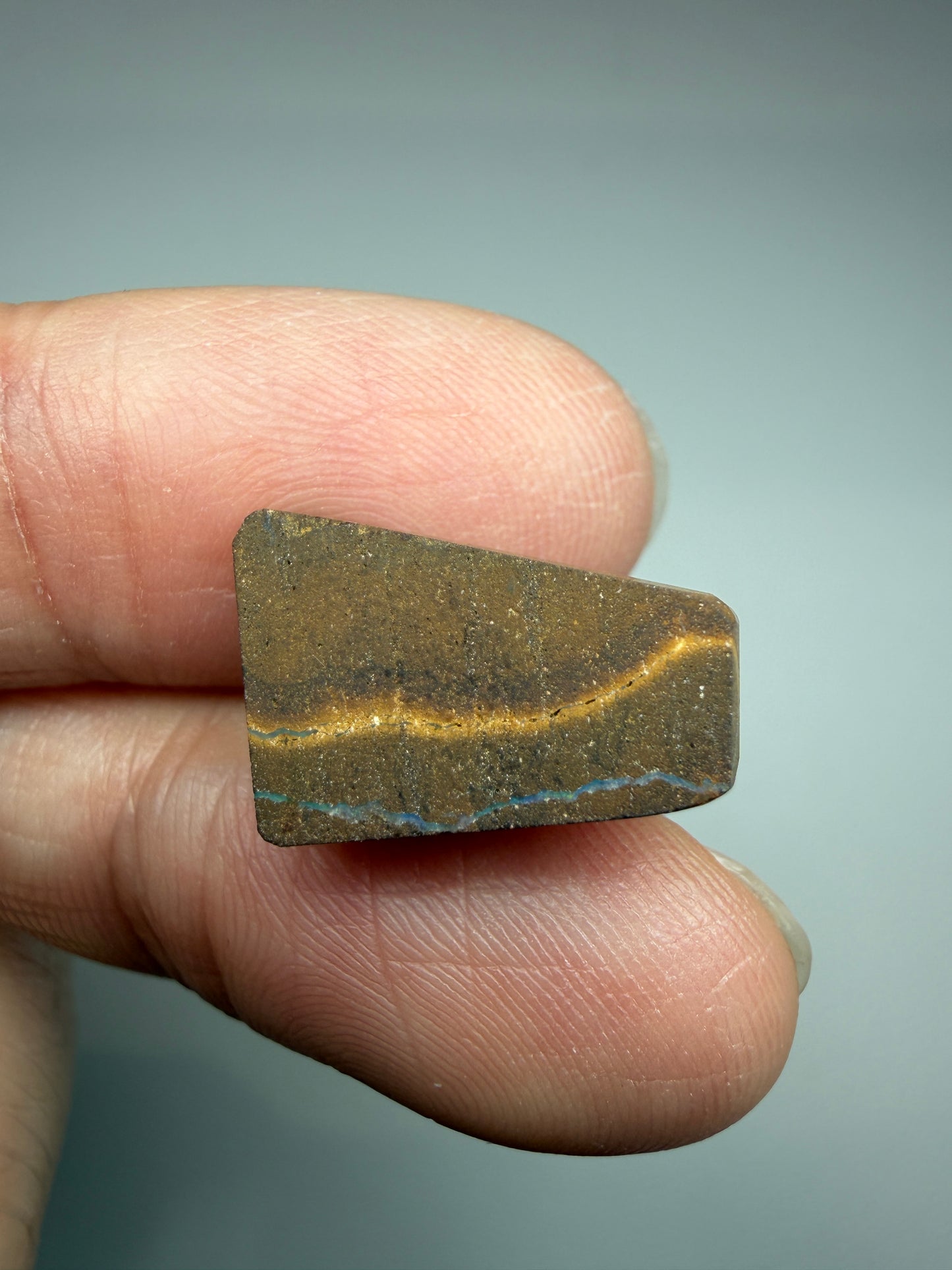 Boulder Opal Natural Single Split. 6.00 Carats