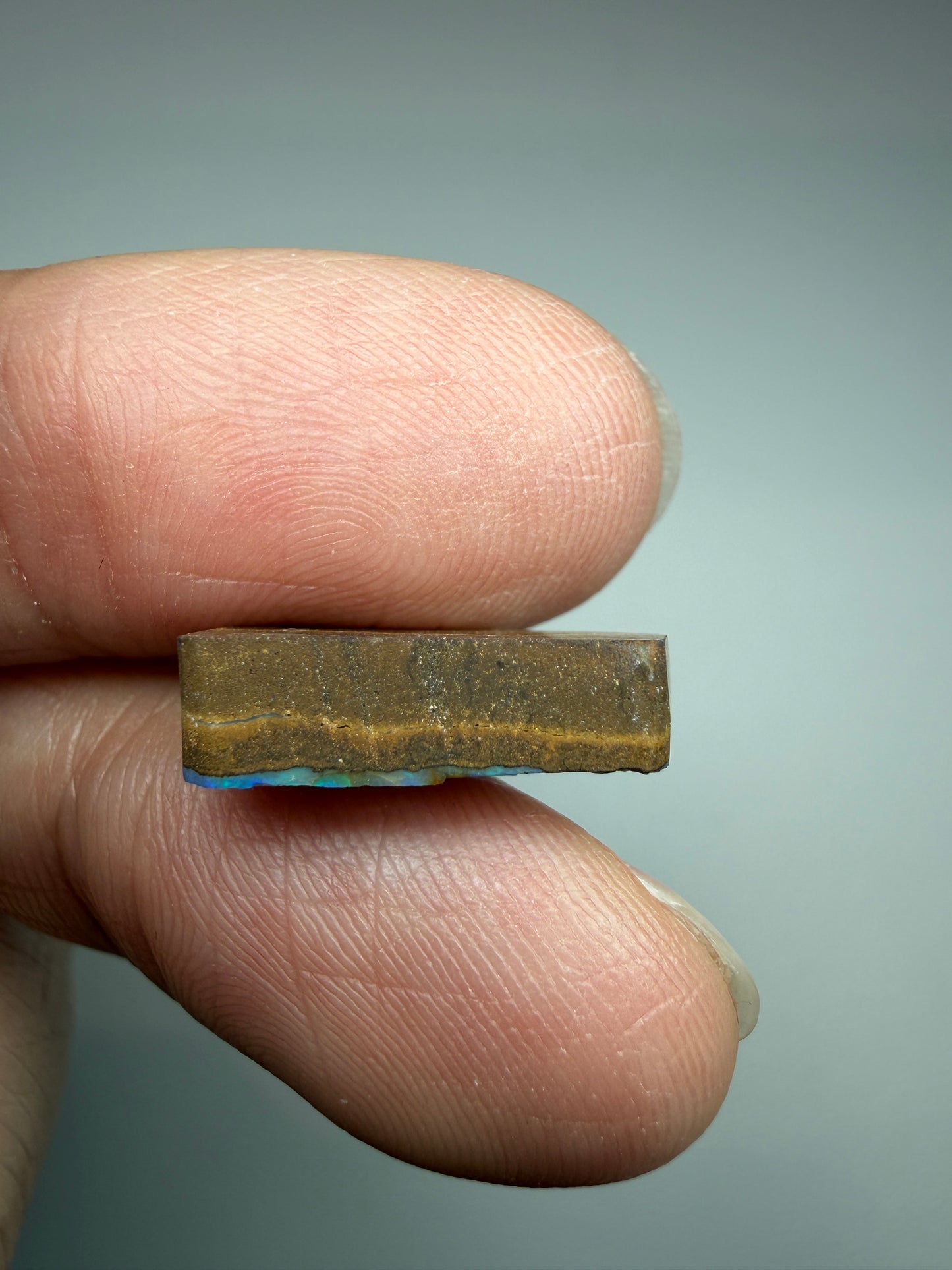 Boulder Opal Natural Single Split. 6.00 Carats