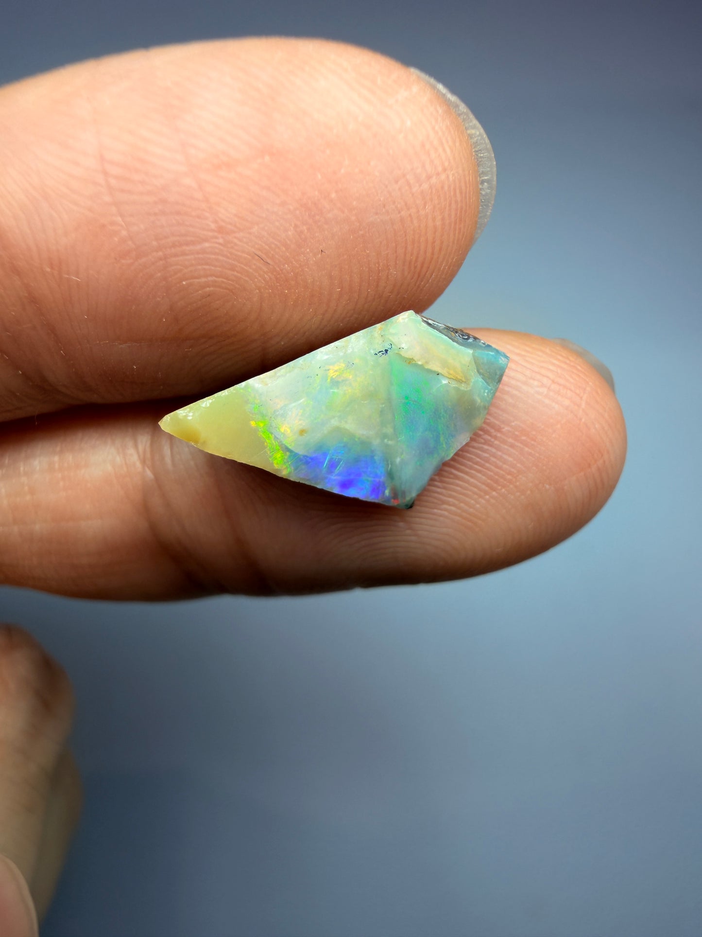 Boulder Opal Natural Single Split. 2.60 Carats