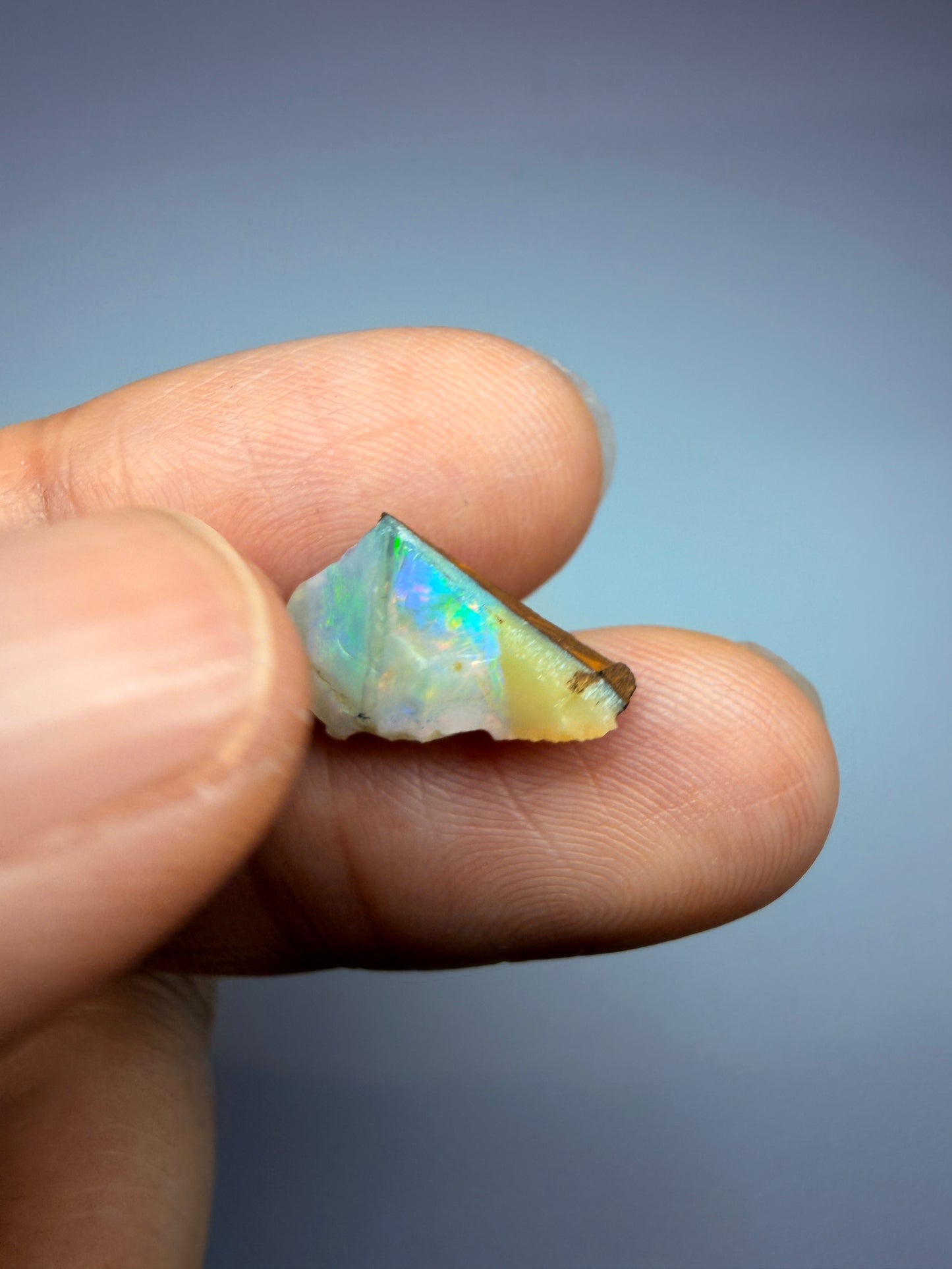 Boulder Opal Natural Single Split. 2.60 Carats