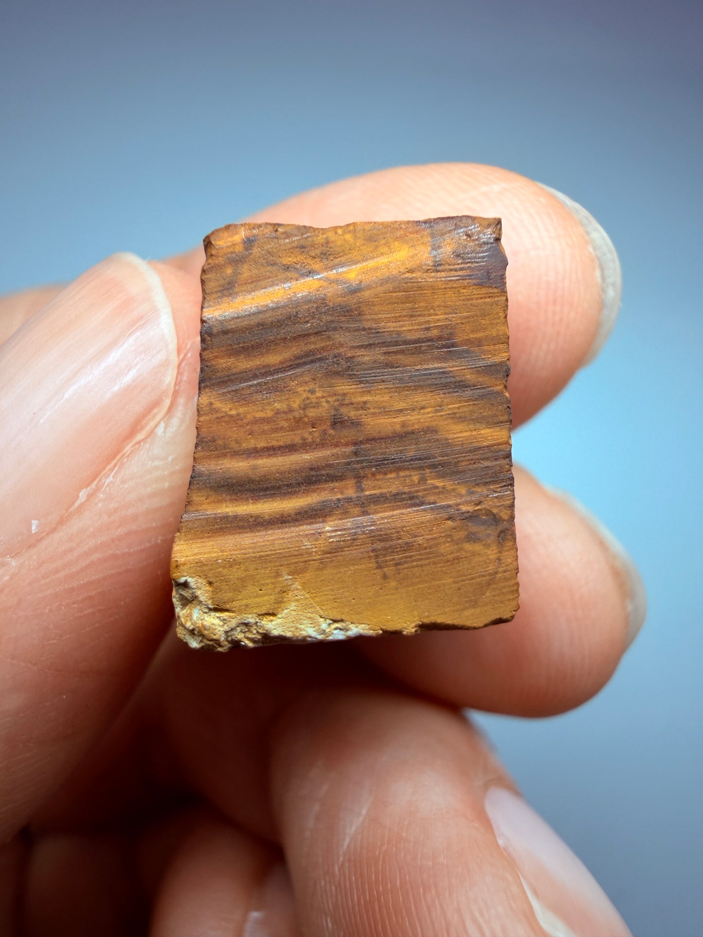 Boulder Opal Natural Single Split. 20.60 Carats
