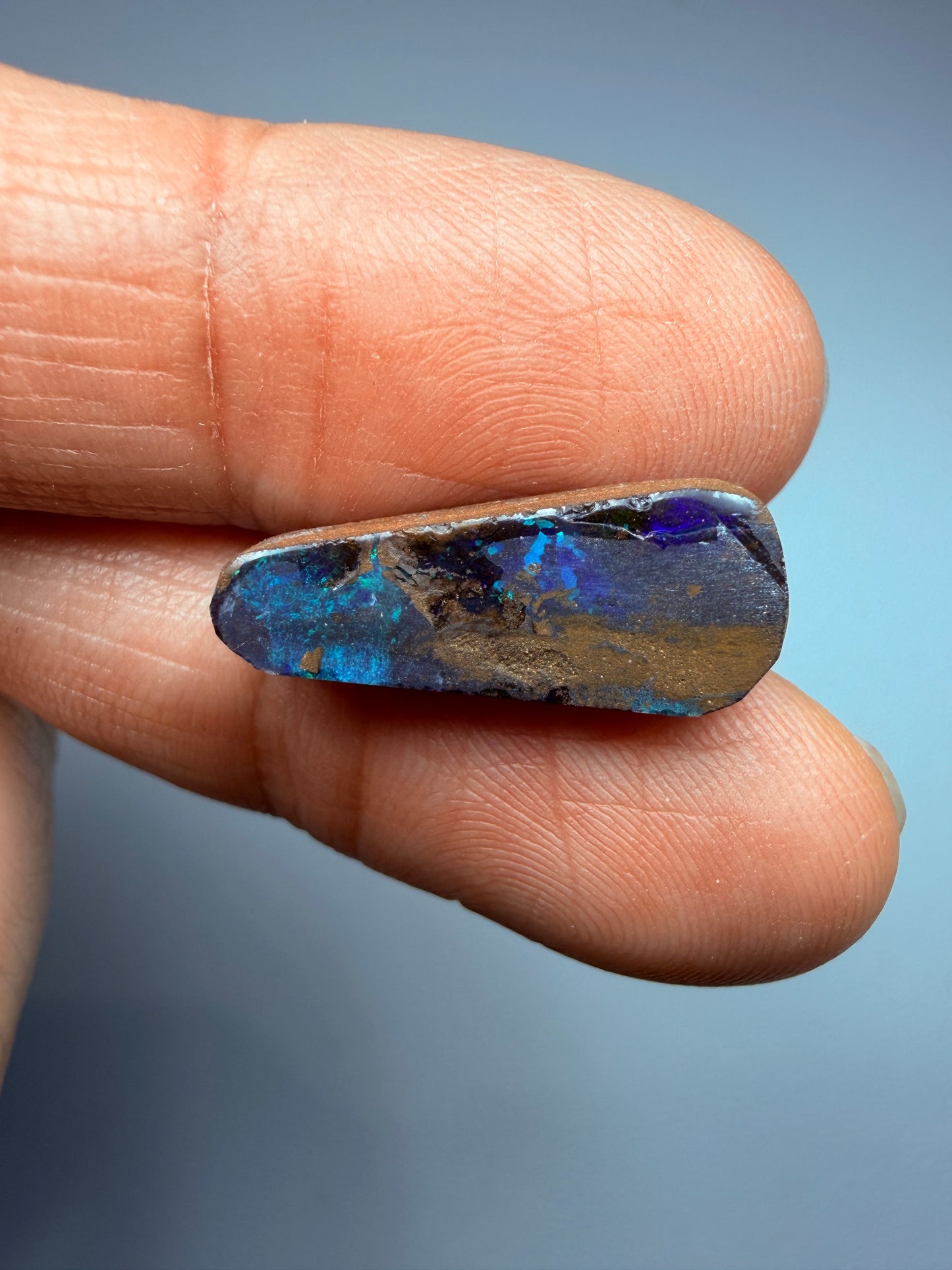 Boulder Opal Starter Single Split. 5.25 Carats