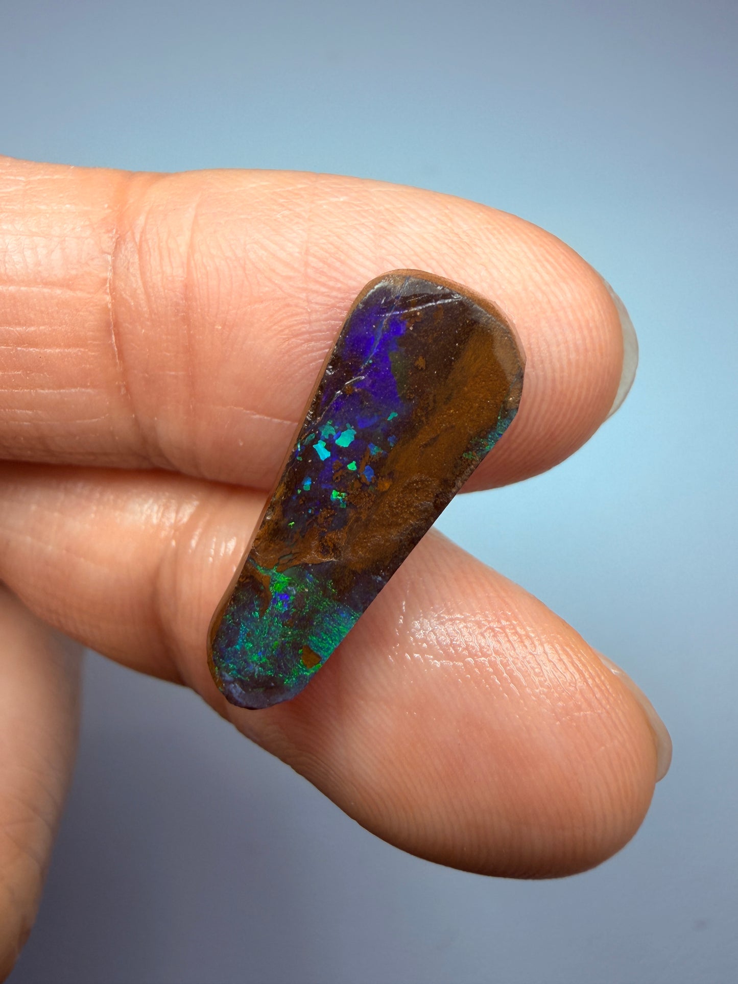 Boulder Opal Starter Single Split. 5.25 Carats