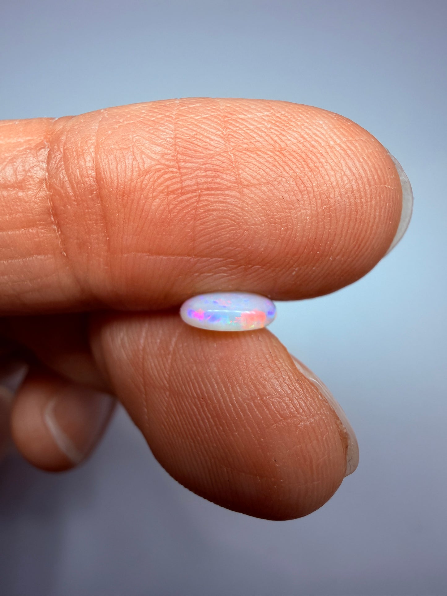 Pastel Petite. Lightning Ridge Solid Opal. 0.48 Ct