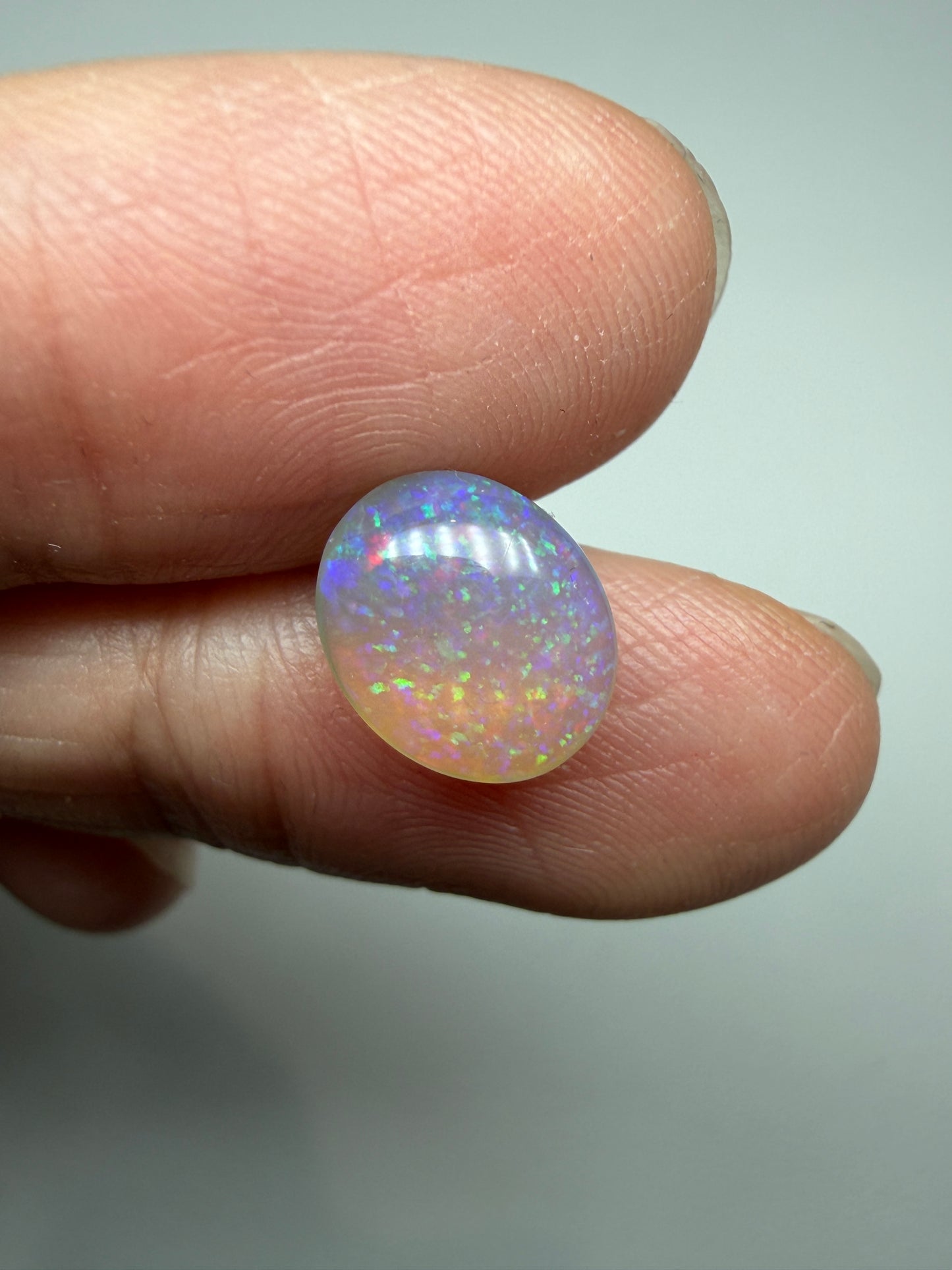 Crystal Stars. Lightning Ridge Solid Opal. 2.30 Ct