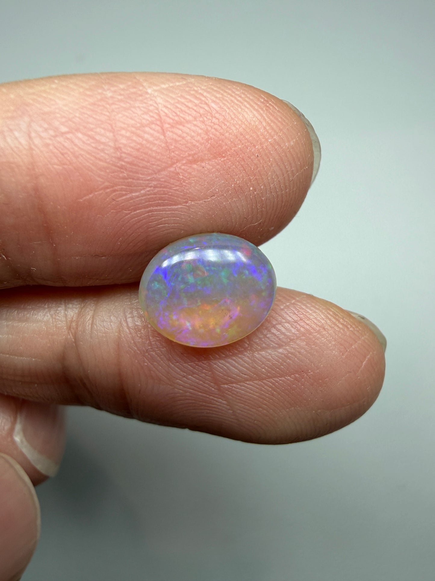 Crystal Stars. Lightning Ridge Solid Opal. 2.30 Ct
