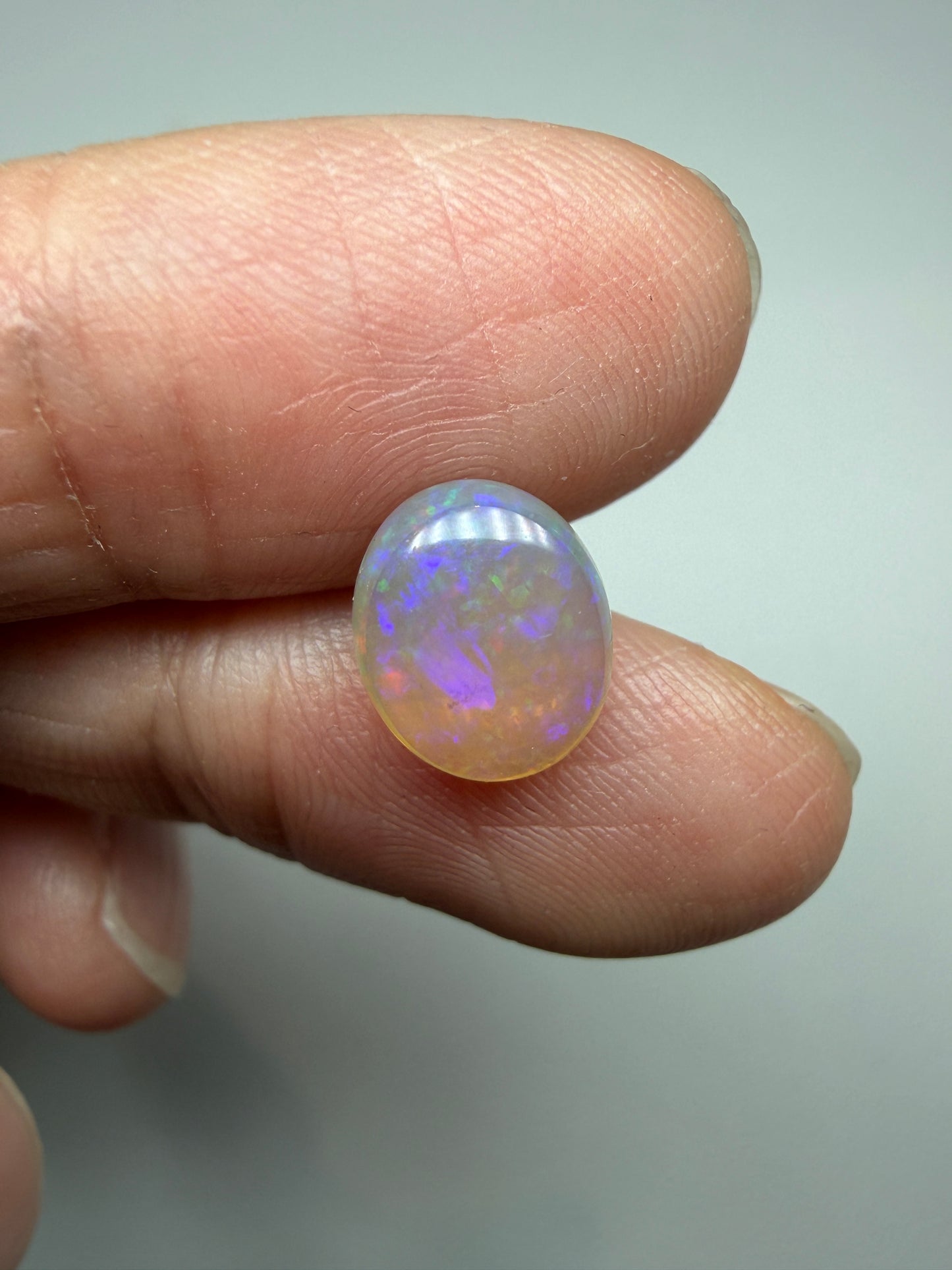 Crystal Stars. Lightning Ridge Solid Opal. 2.30 Ct